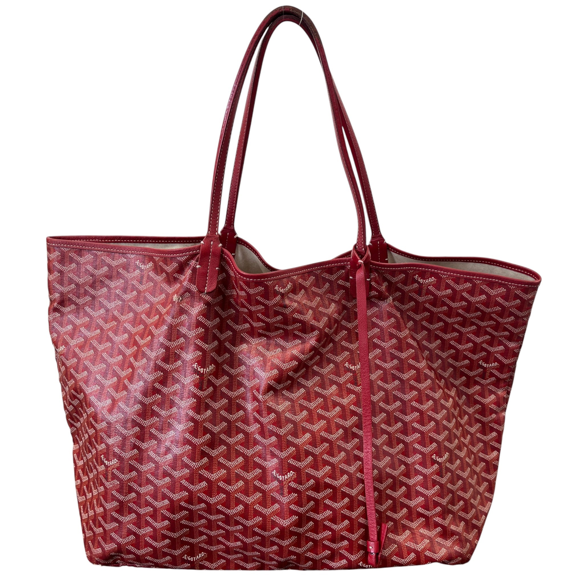 Women's Saint Louis Gm Tote Handbag Red