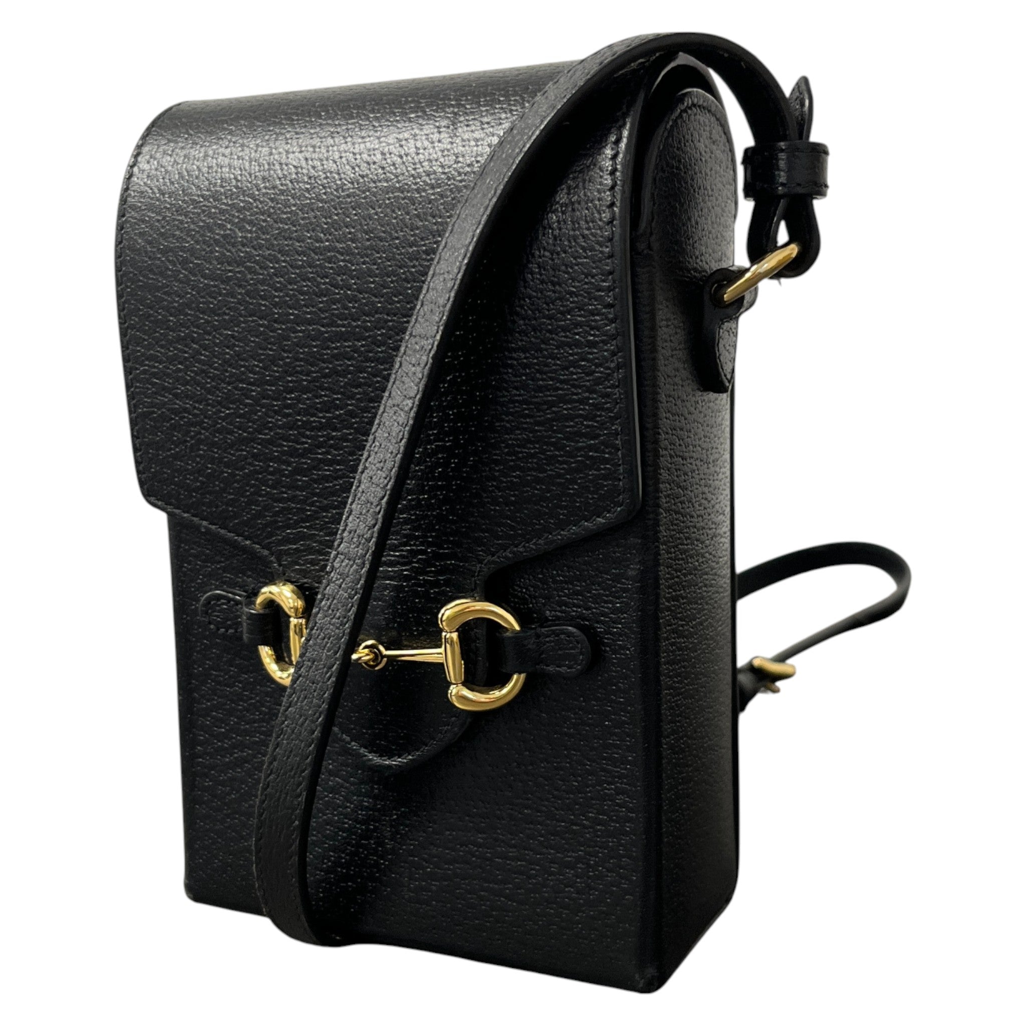 Women's Horsebit 1955 Vertical Bag Black