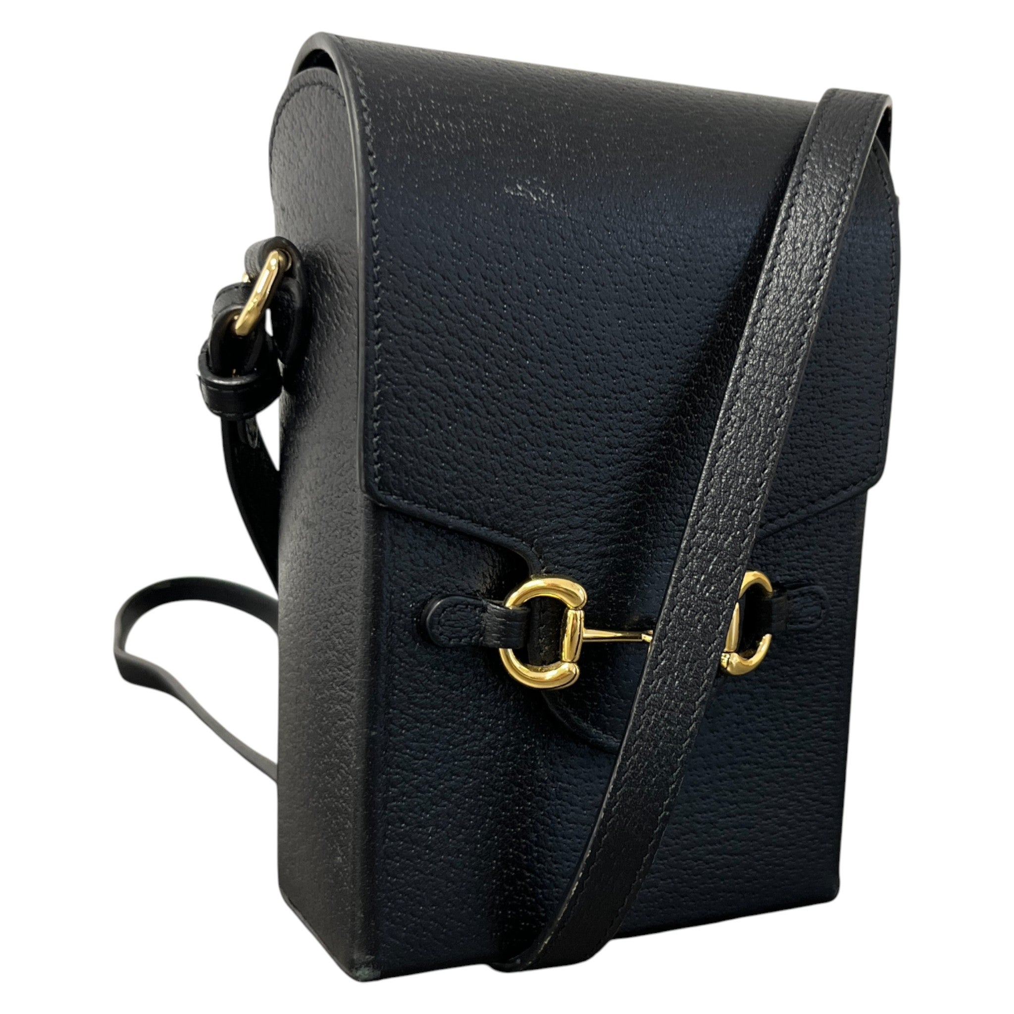 Women's Horsebit 1955 Vertical Bag Black
