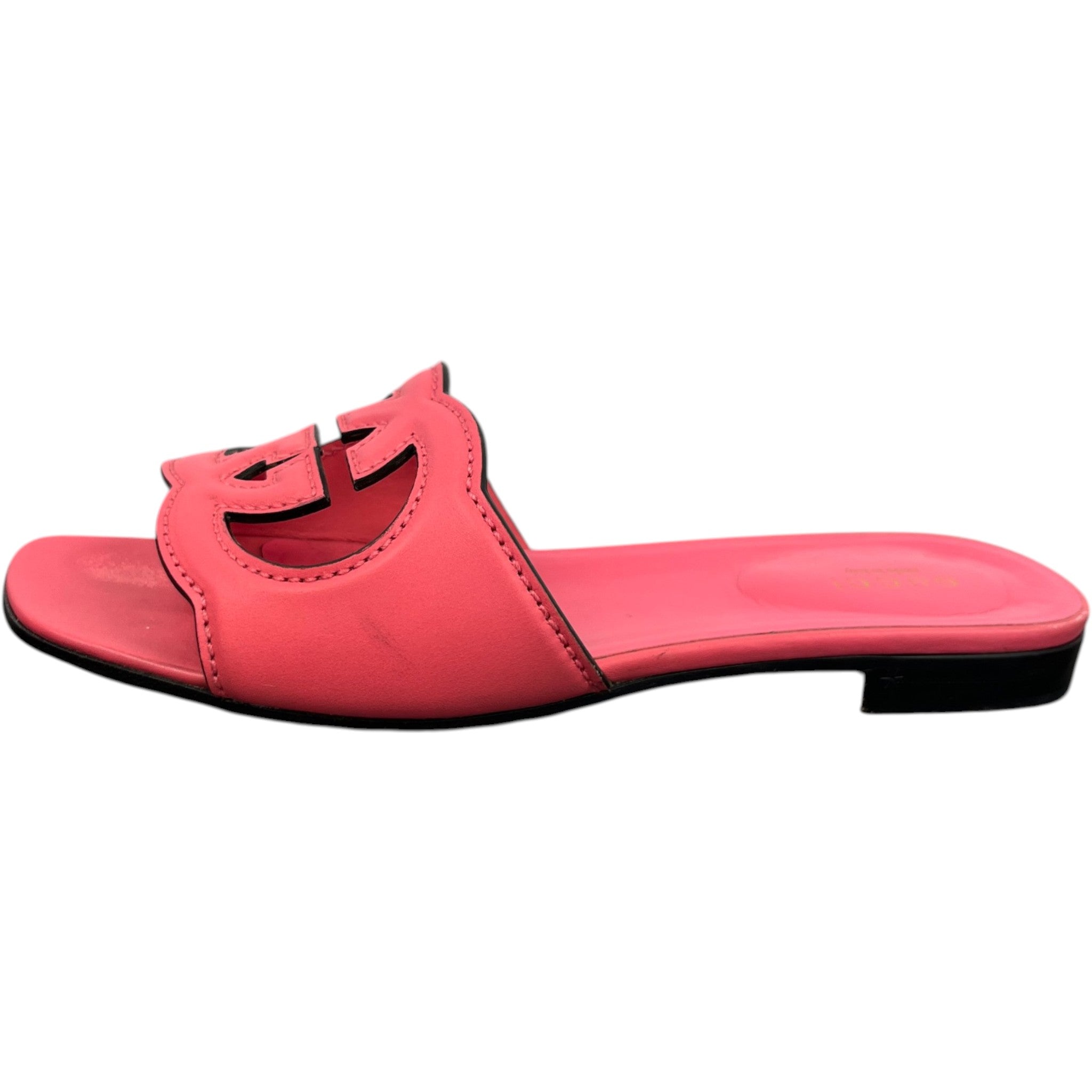 Women's Interlocking G Slides Pink Size EU 36.5 / UK 3.5