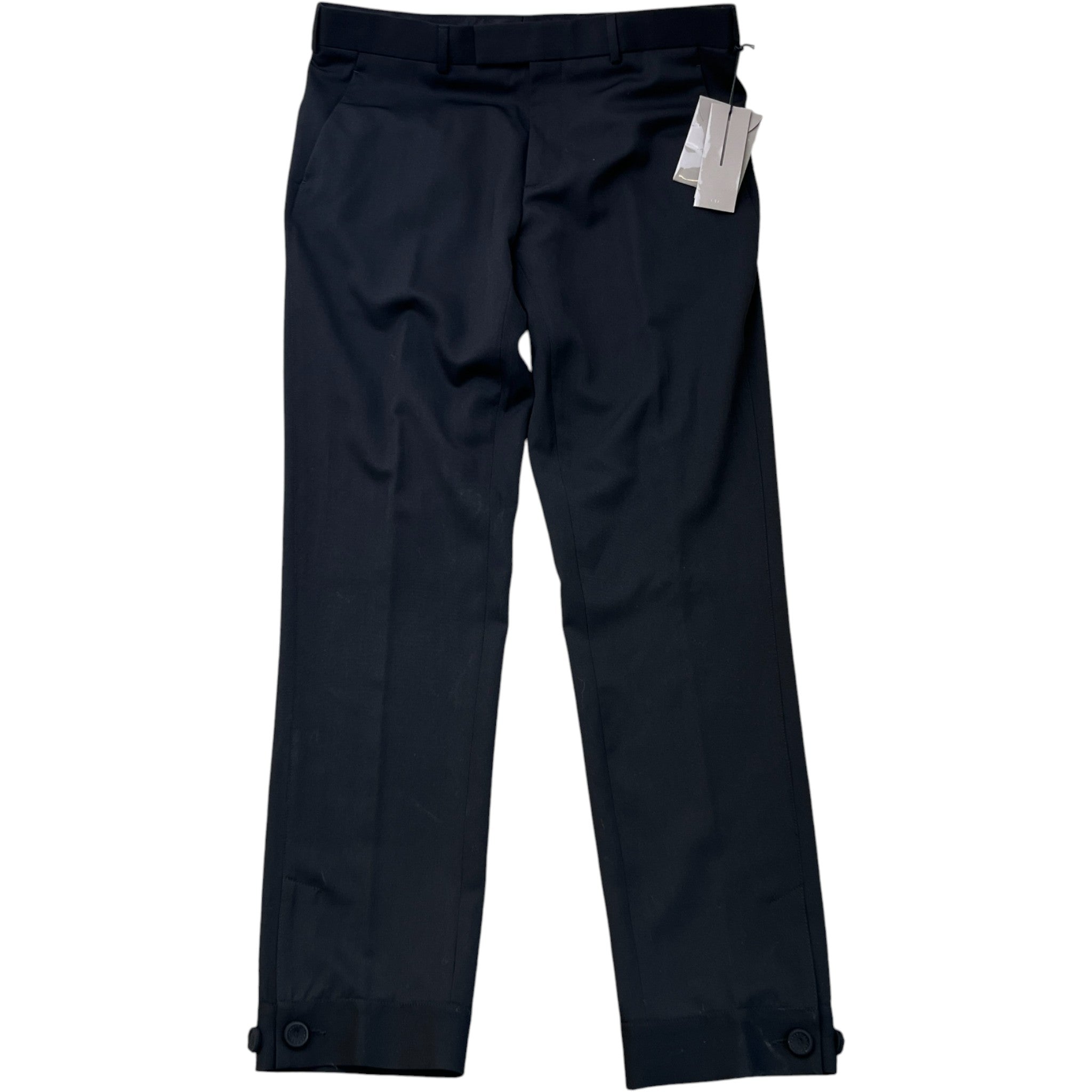 Men's Woven Trousers Black Size IT 50 / UK 34