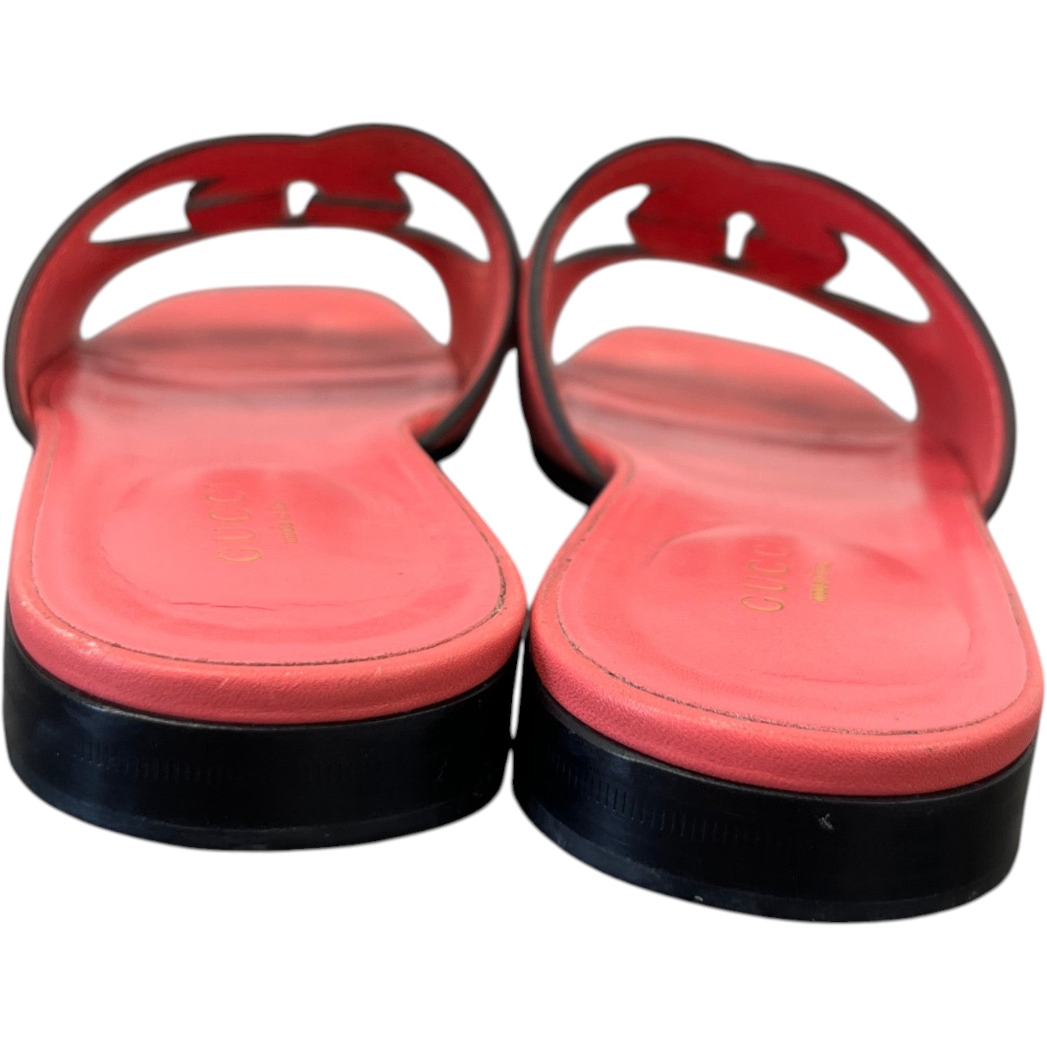 Women's Interlocking G Slides Pink Size EU 36.5 / UK 3.5