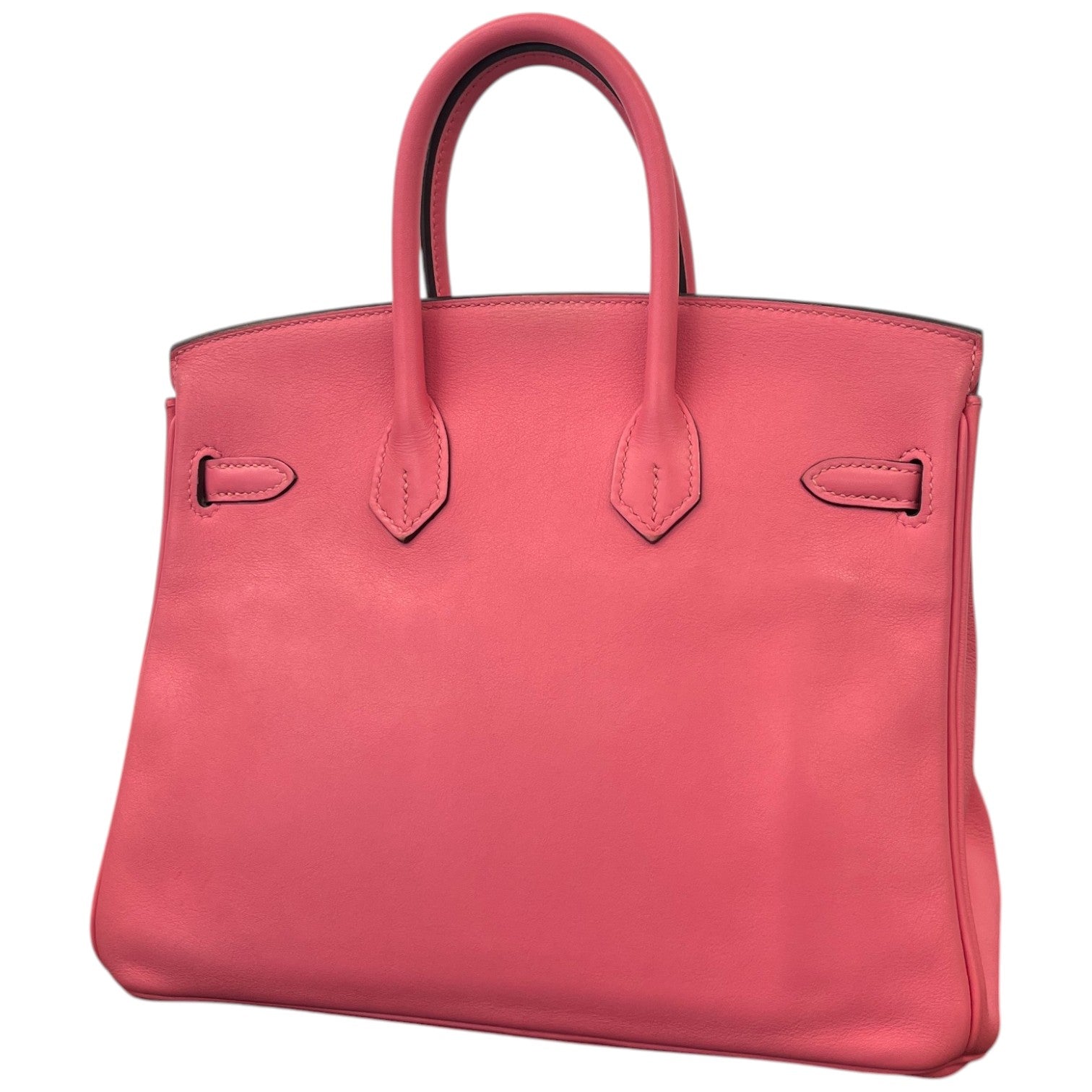 Women's Birkin 25 Rose Azalee Swift Palladium Hardware Bag Pink
