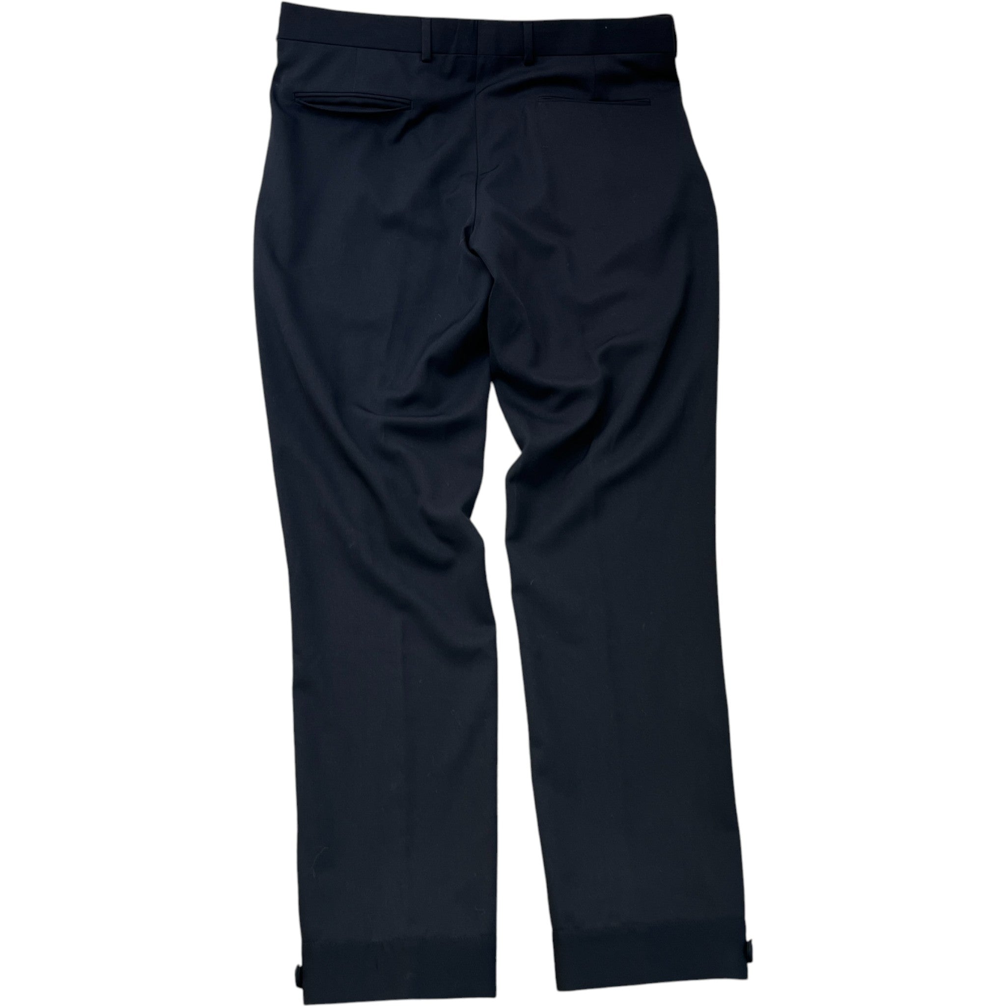 Men's Woven Trousers Black Size IT 50 / UK 34