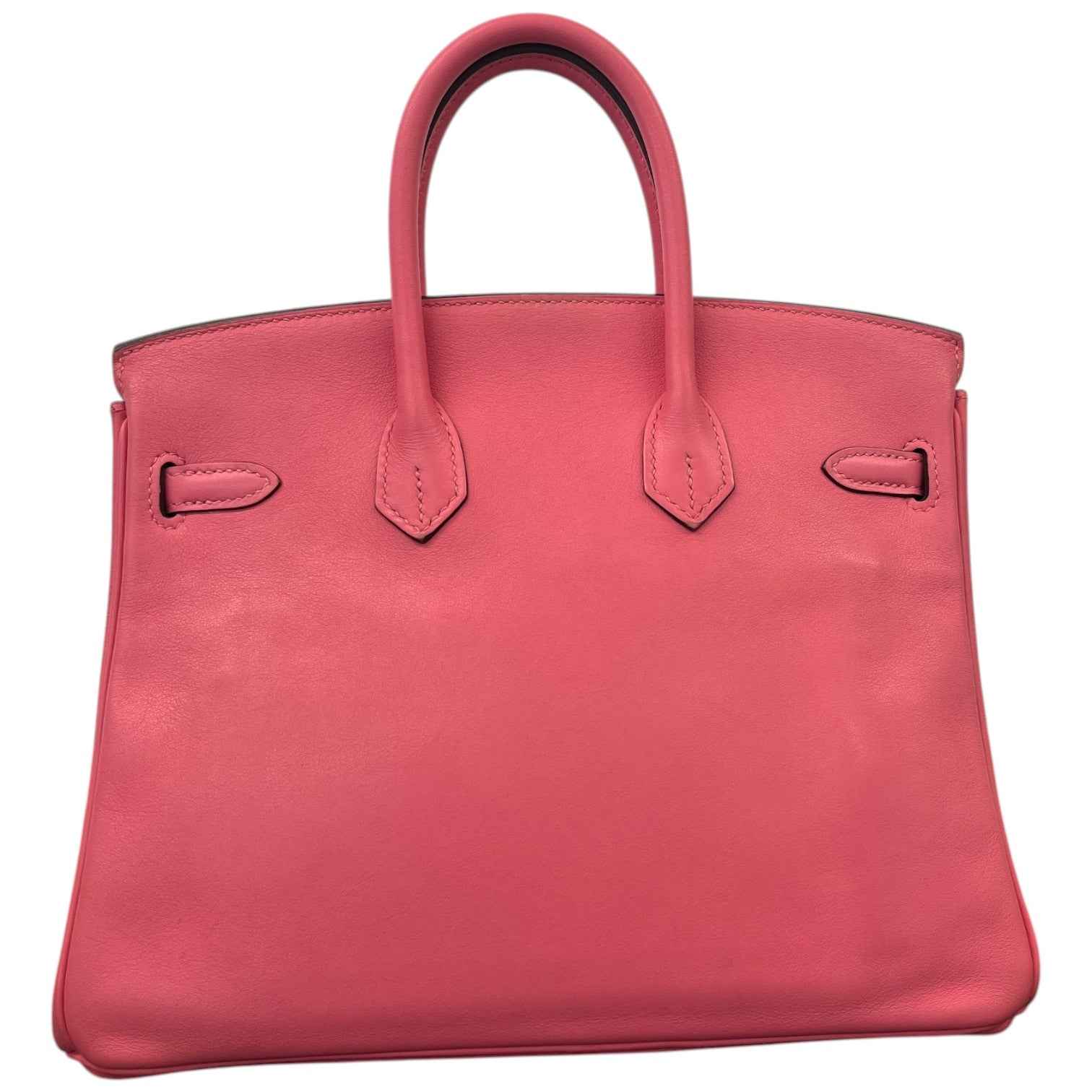 Women's Birkin 25 Rose Azalee Swift Palladium Hardware Bag Pink