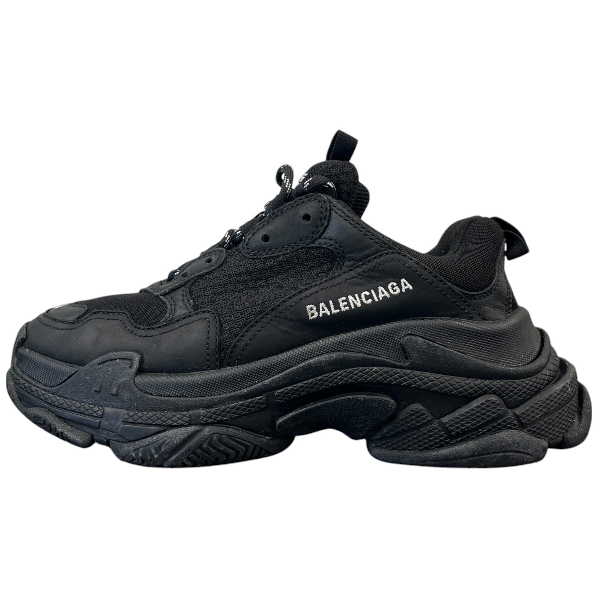 Women's Triple S Low Trainers Black Size EU 39 / UK 6