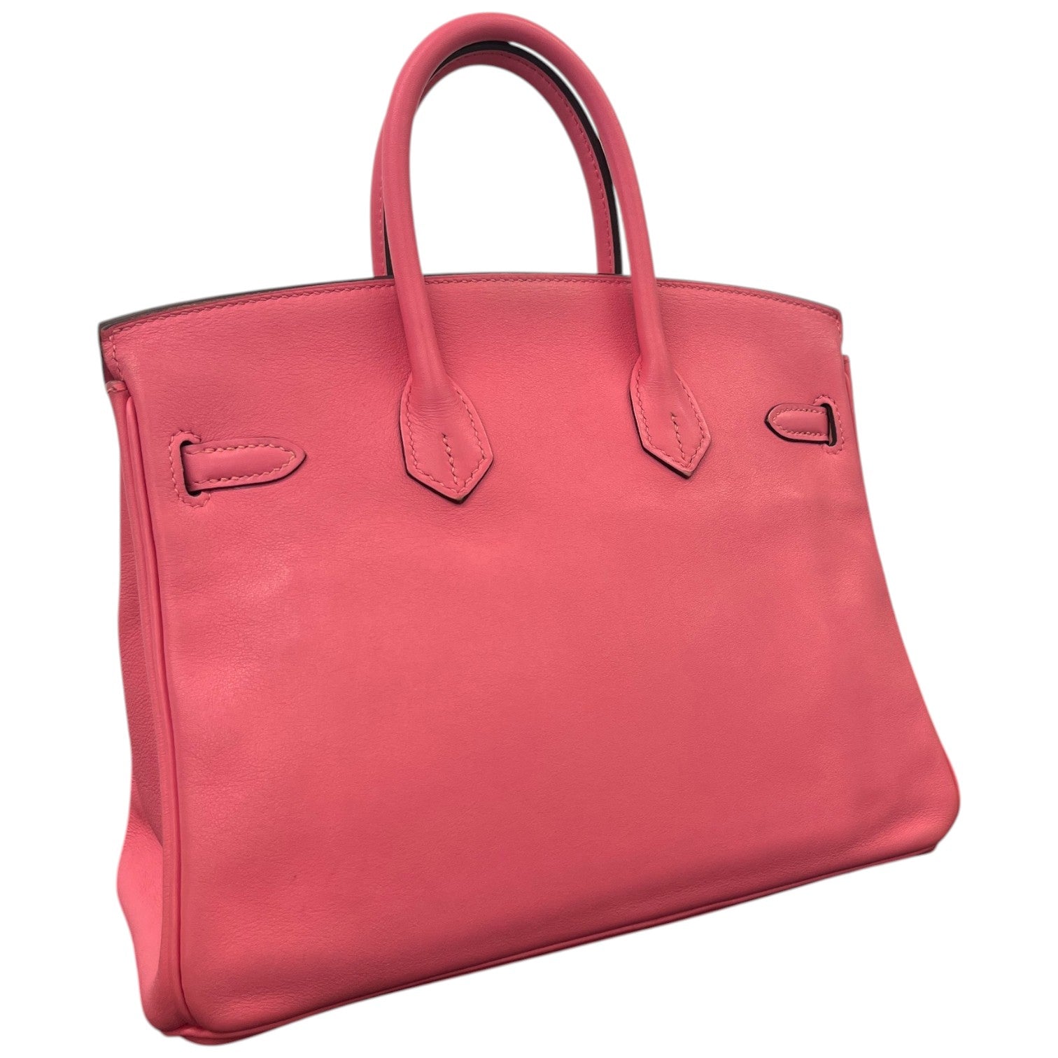 Women's Birkin 25 Rose Azalee Swift Palladium Hardware Bag Pink