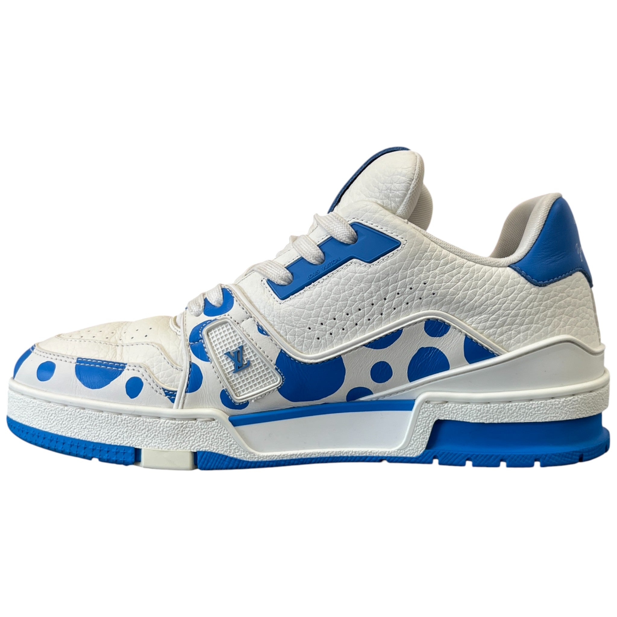 Men's Lv X Kusama Low Trainers Blue Size EU 39.5 / UK 5.5