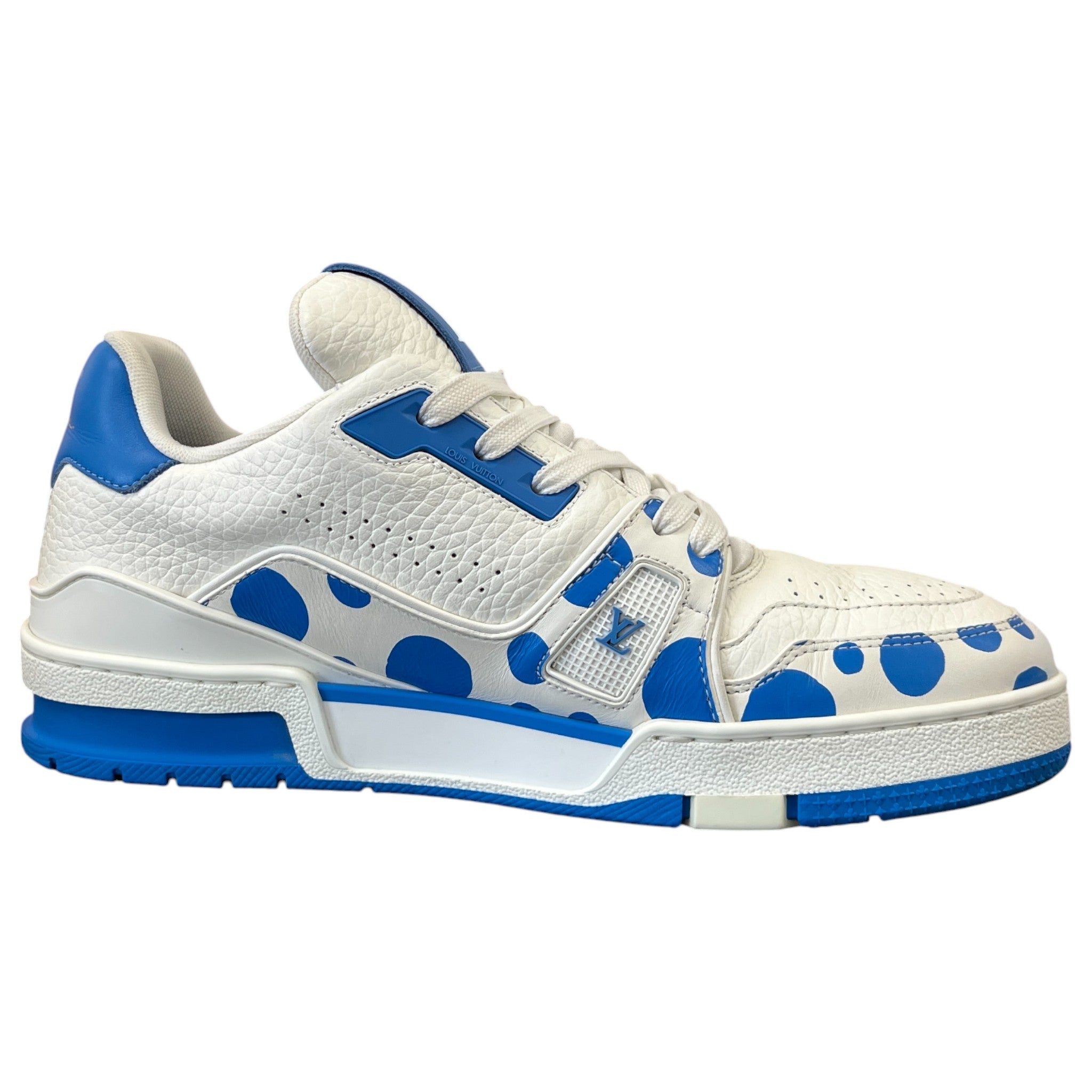 Men's Lv X Kusama Low Trainers Blue Size EU 39.5 / UK 5.5