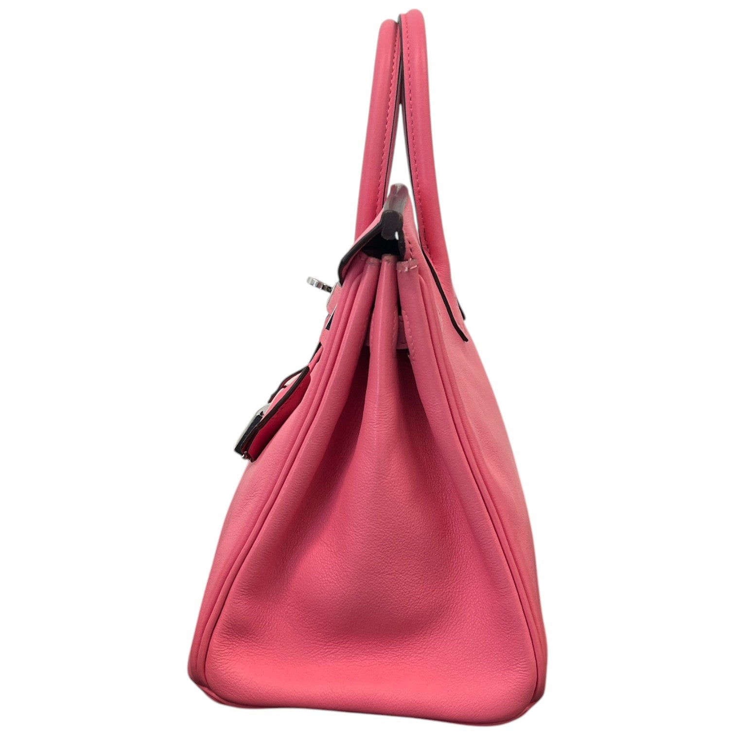 Women's Birkin 25 Rose Azalee Swift Palladium Hardware Bag Pink