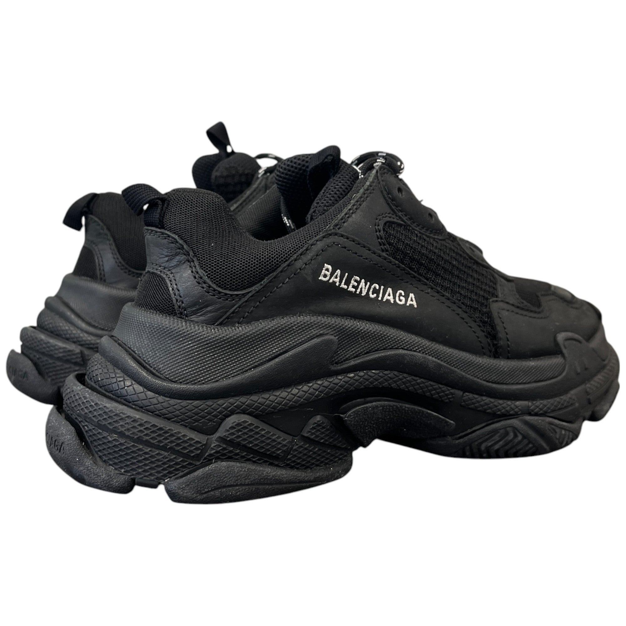 Women's Triple S Low Trainers Black Size EU 39 / UK 6