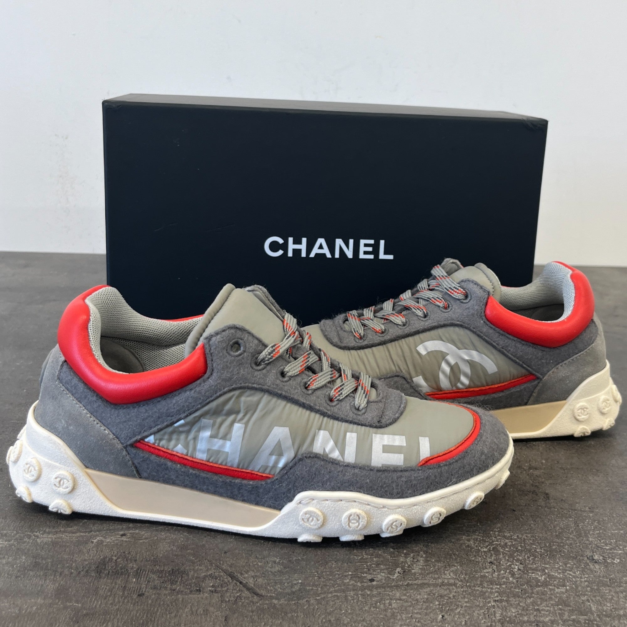 Women's Cc Runner Low Trainers Grey Size EU 36 / UK 3