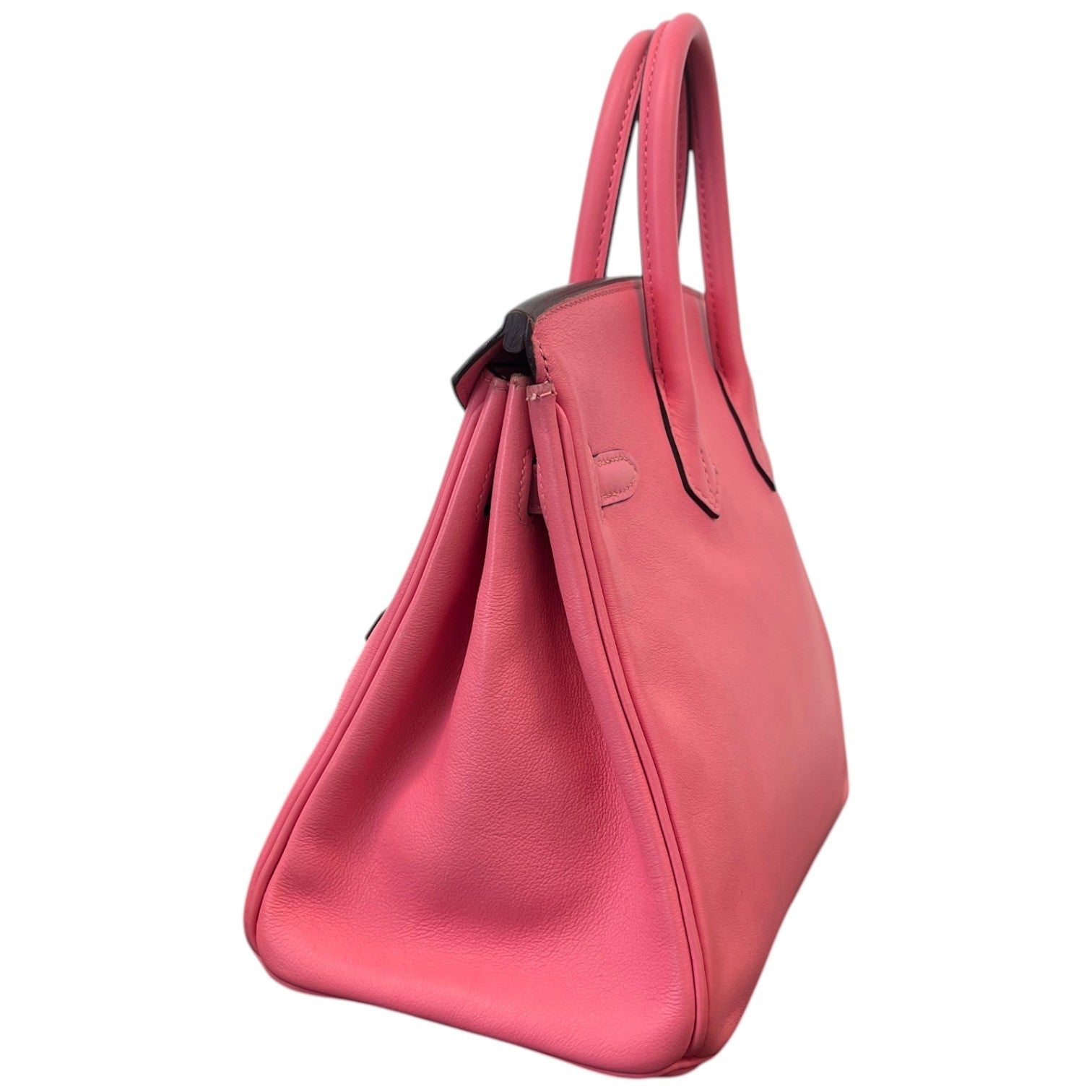 Women's Birkin 25 Rose Azalee Swift Palladium Hardware Bag Pink