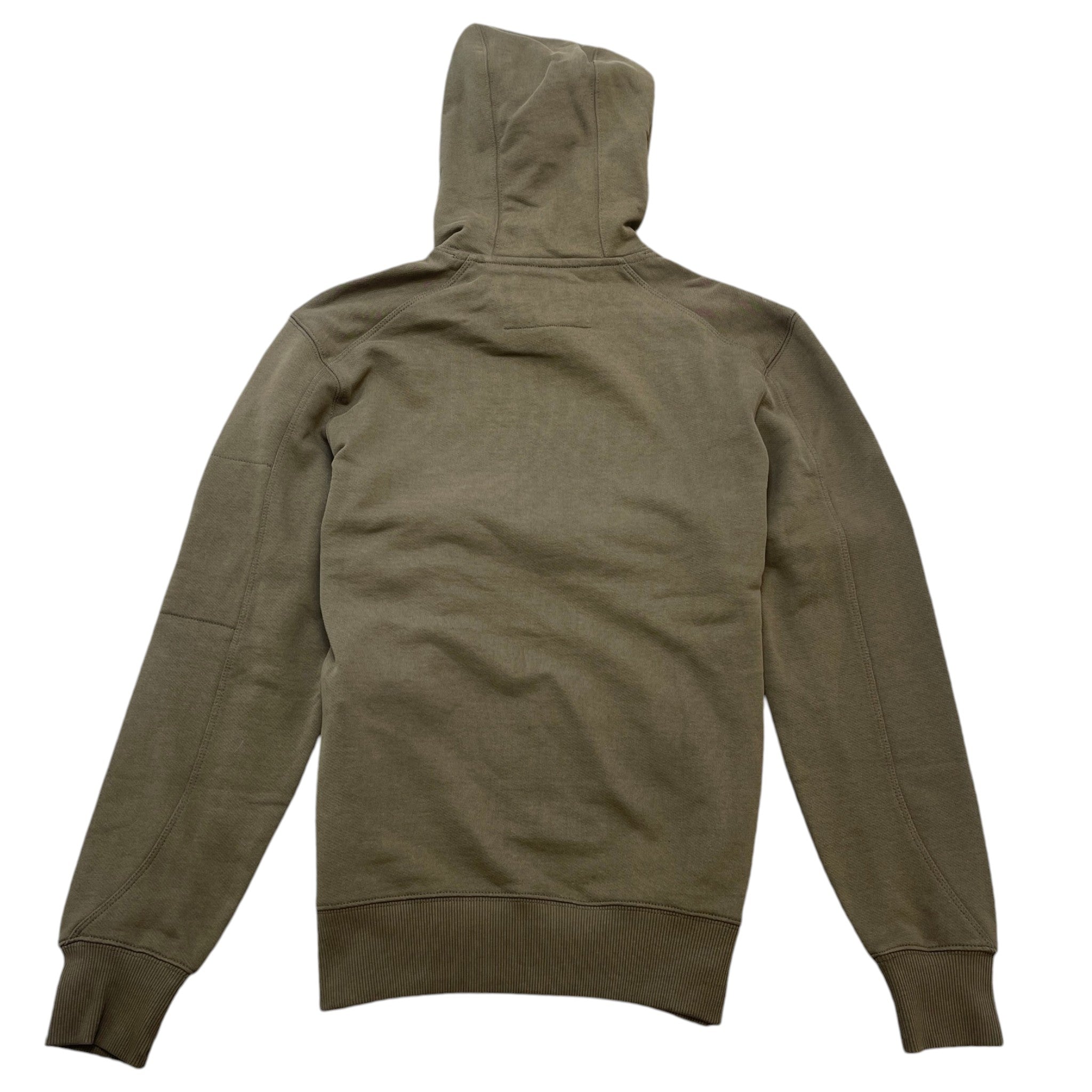 Men's Lens Logo Hoodie Khaki Size XS