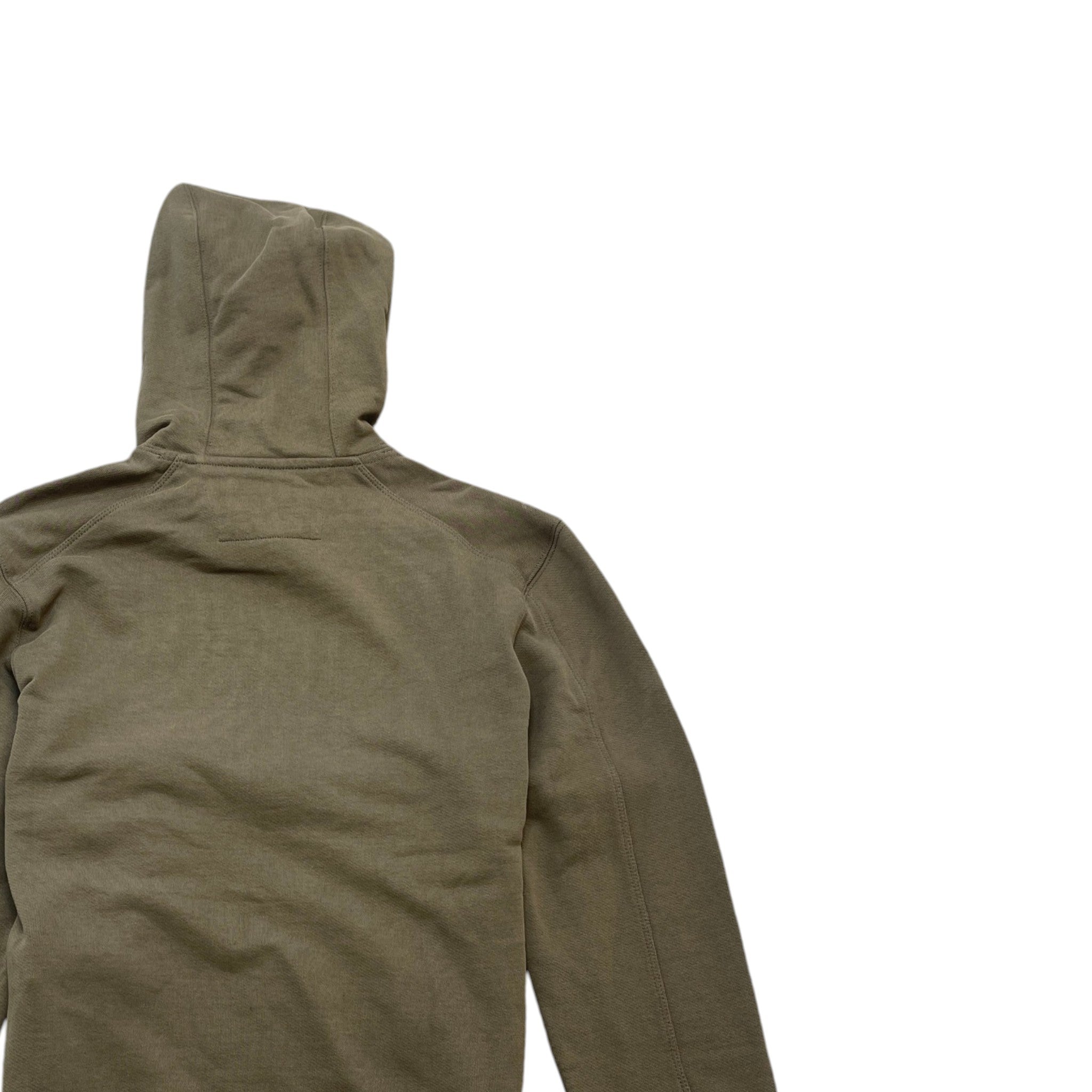 Men's Lens Logo Hoodie Khaki Size XS