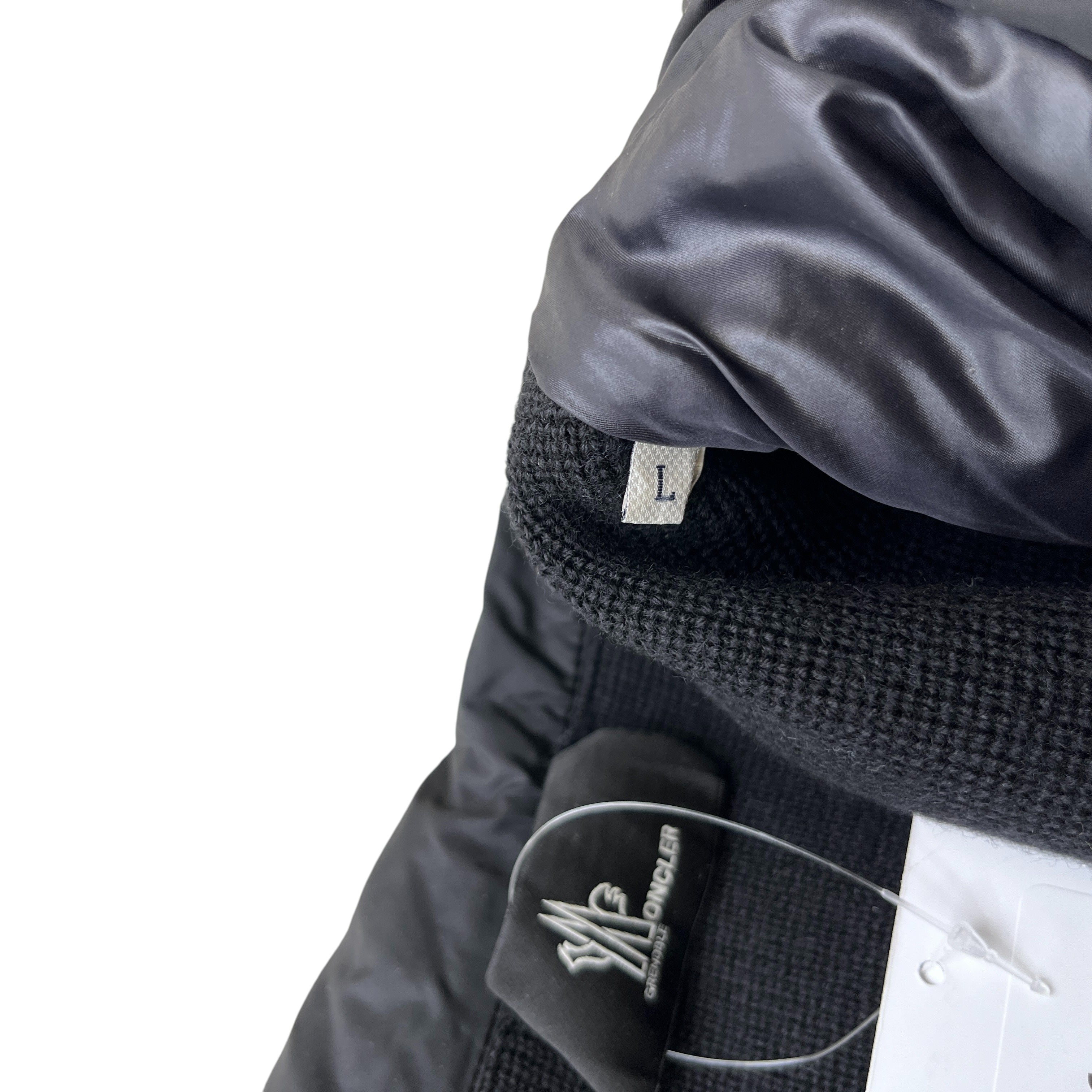 Men's Grenoble Maglione Tricot Jacket Black Size L