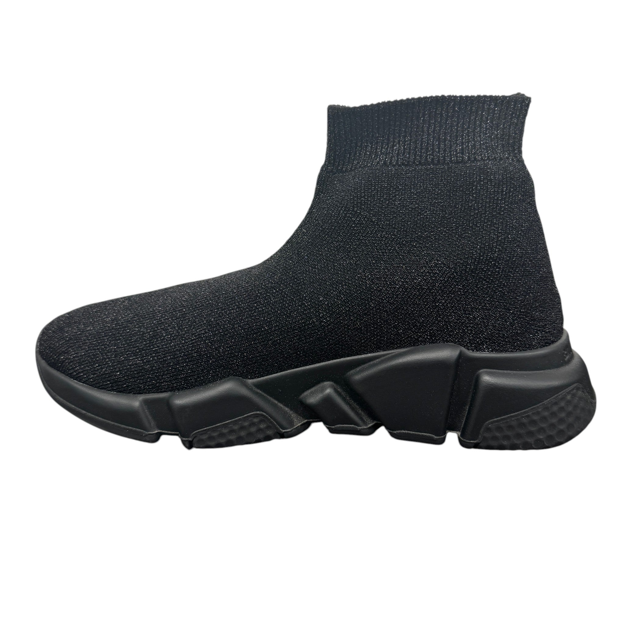 Women's Speed Sock High Trainers Black Size EU 36 / UK 3