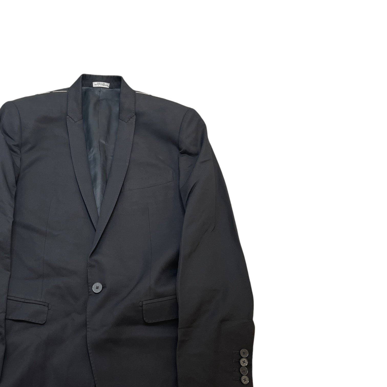 Men's Pattern Suit Black Size 44R