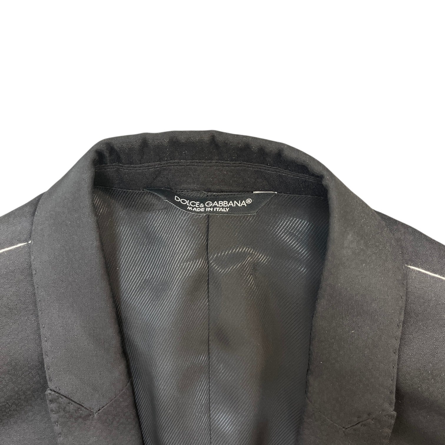 Men's Pattern Suit Black Size 44R