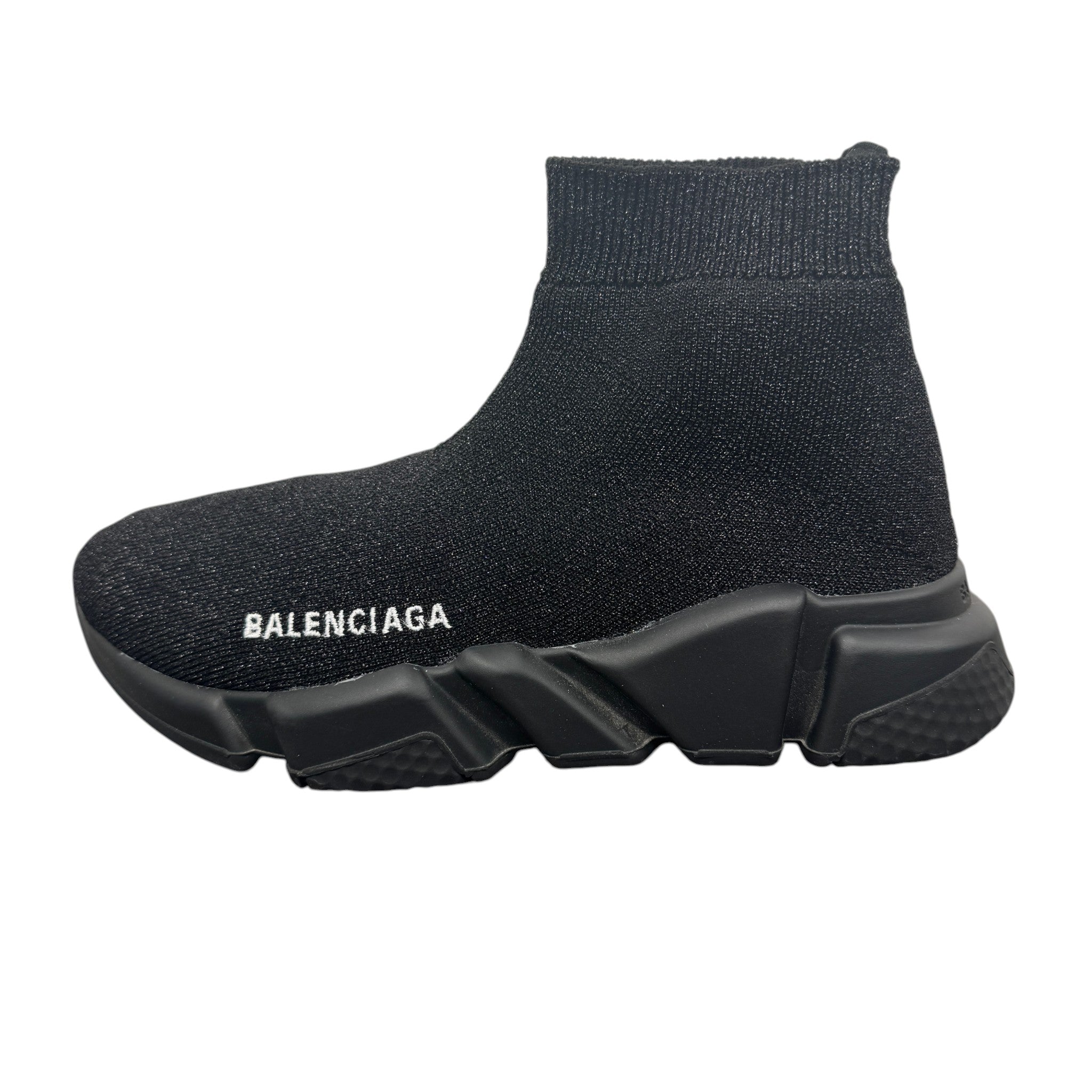 Women's Speed Sock High Trainers Black Size EU 36 / UK 3