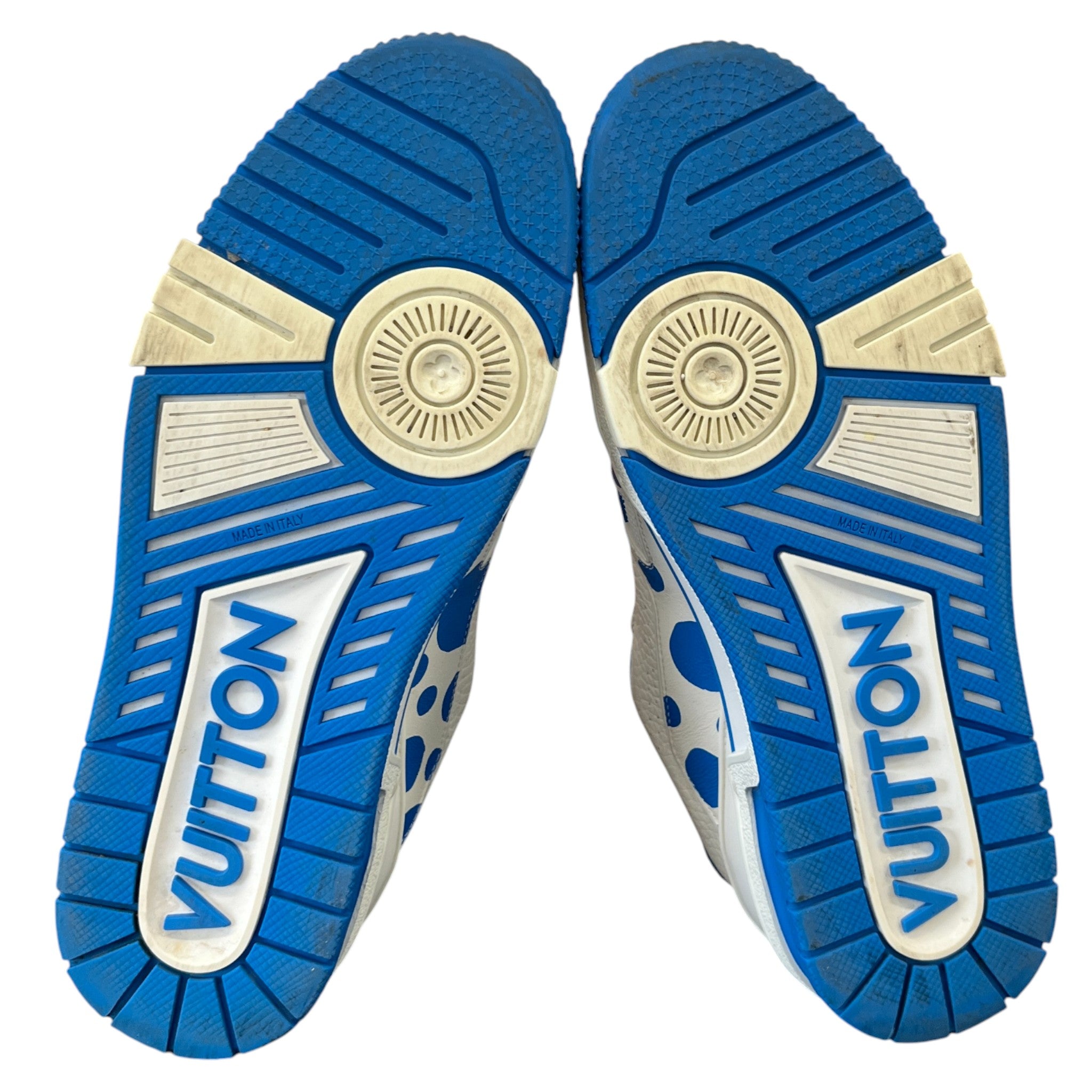 Men's Lv X Kusama Low Trainers Blue Size EU 39.5 / UK 5.5