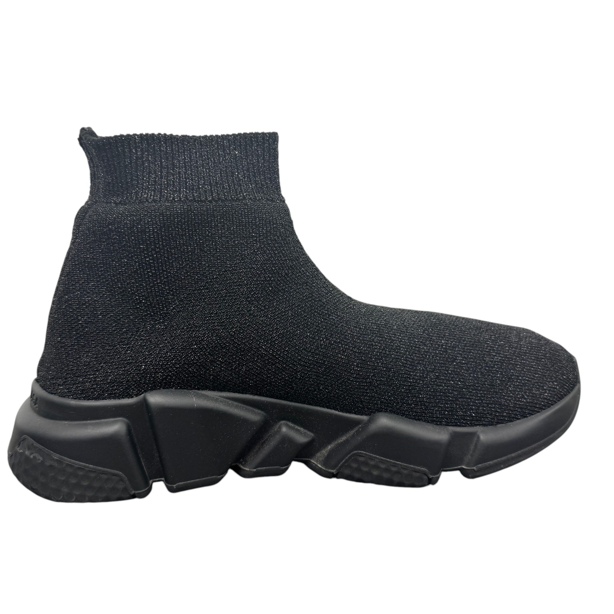 Women's Speed Sock High Trainers Black Size EU 36 / UK 3