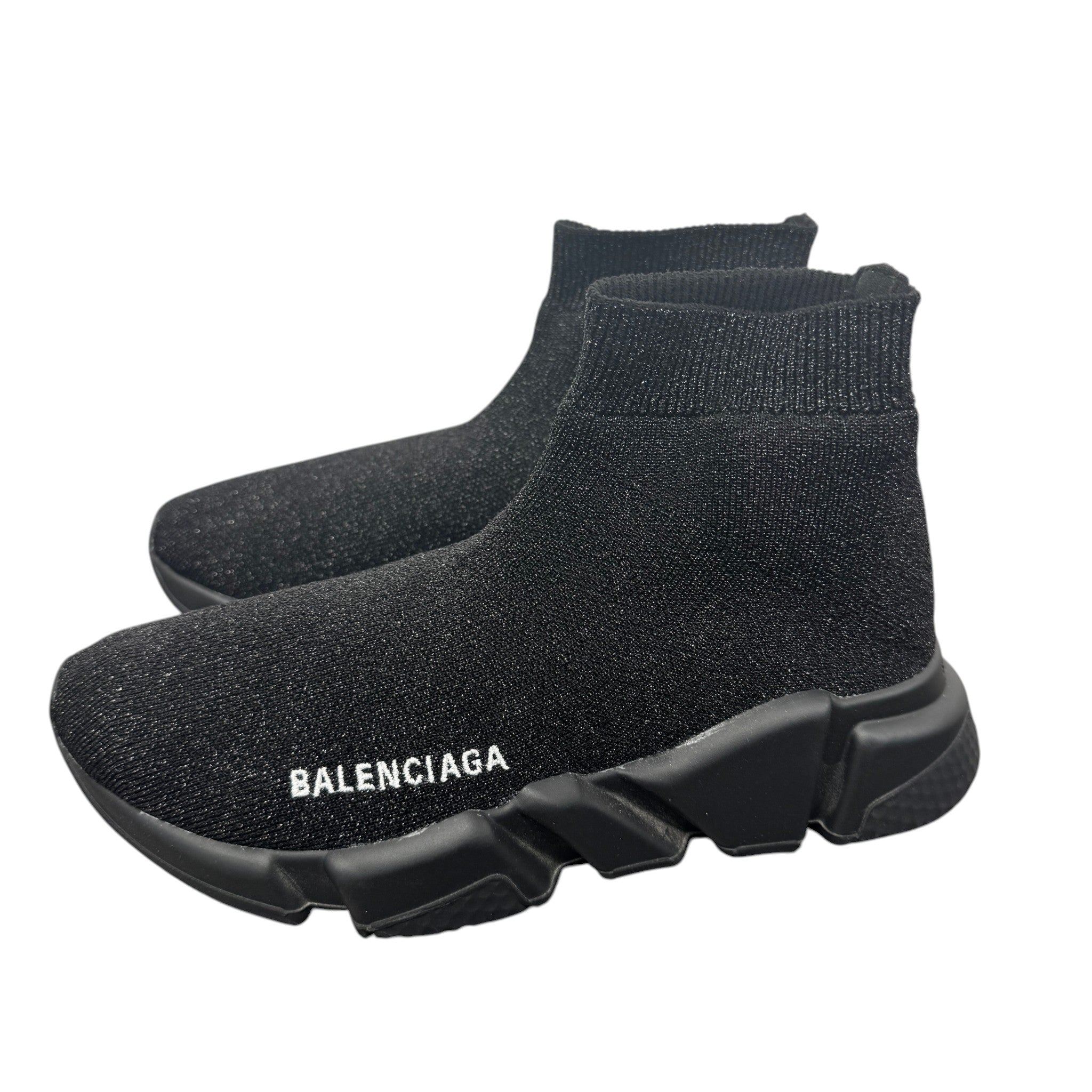 Women's Speed Sock High Trainers Black Size EU 36 / UK 3