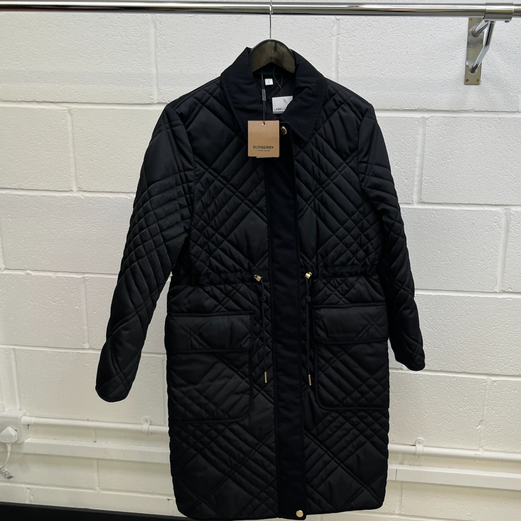 Women's Embroidered Logo Jacket Black Size S