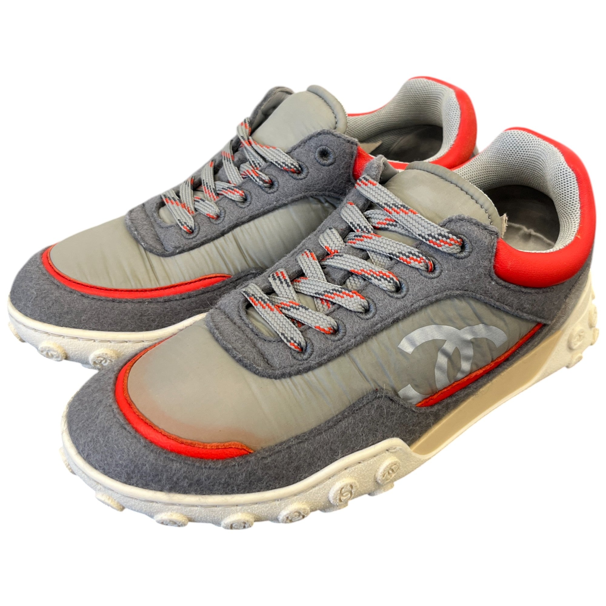 Women's Cc Runner Low Trainers Grey Size EU 36 / UK 3