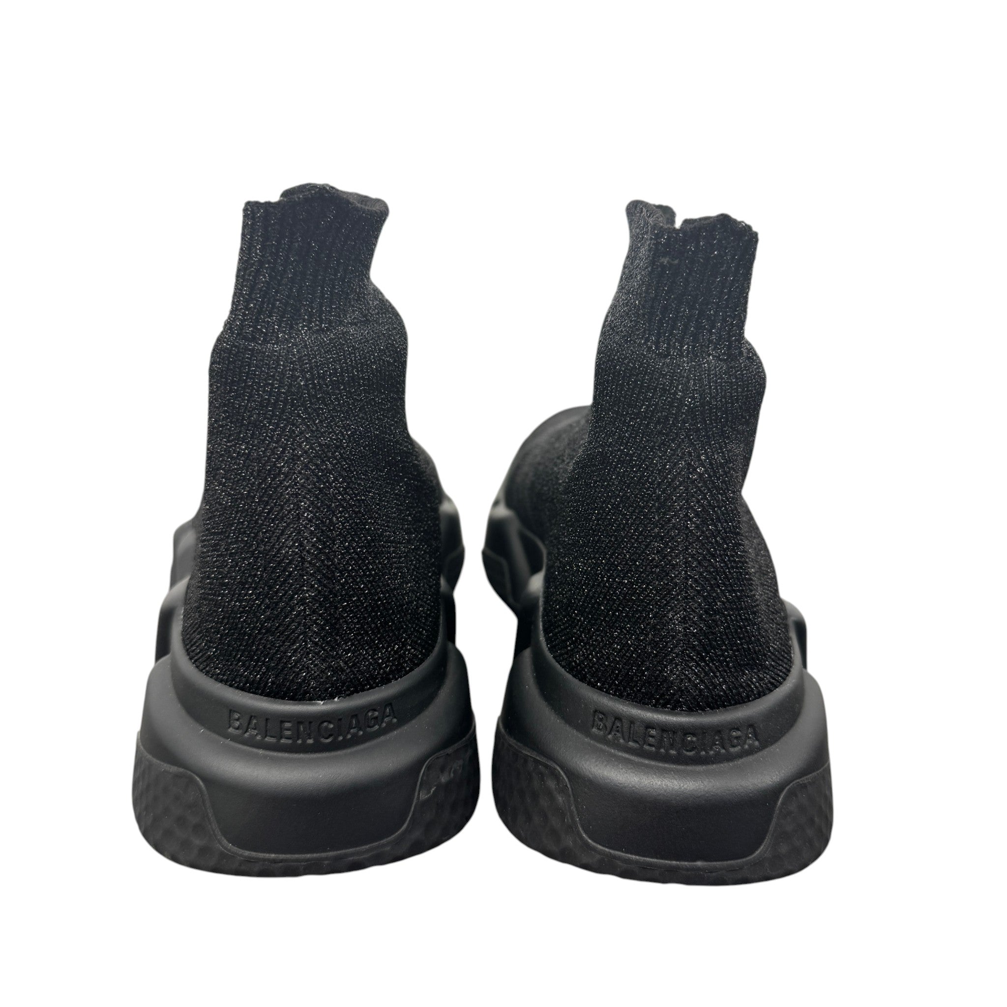 Women's Speed Sock High Trainers Black Size EU 36 / UK 3
