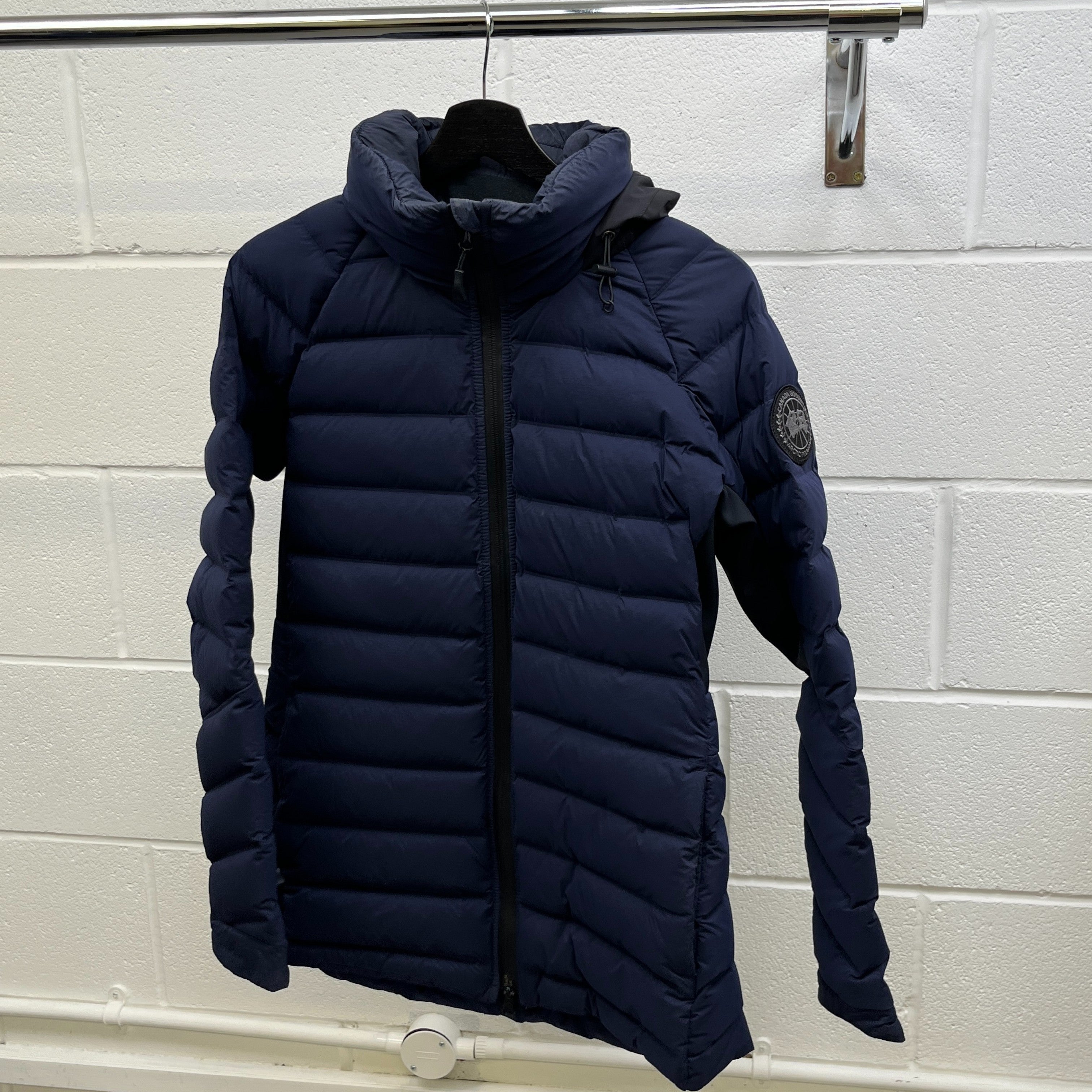 Women's Hybridge Down Jacket Blue Size M
