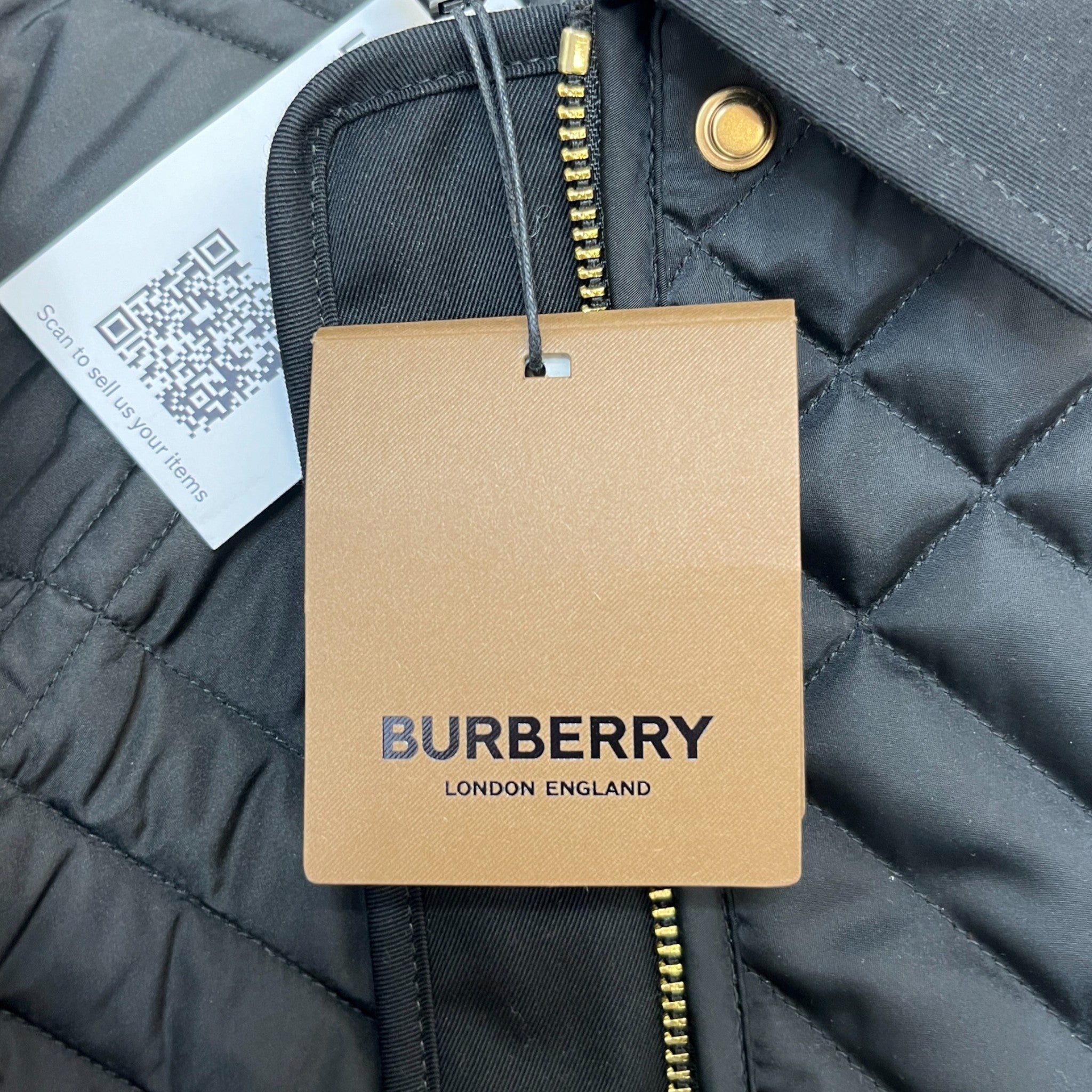 Women's Embroidered Logo Jacket Black Size S