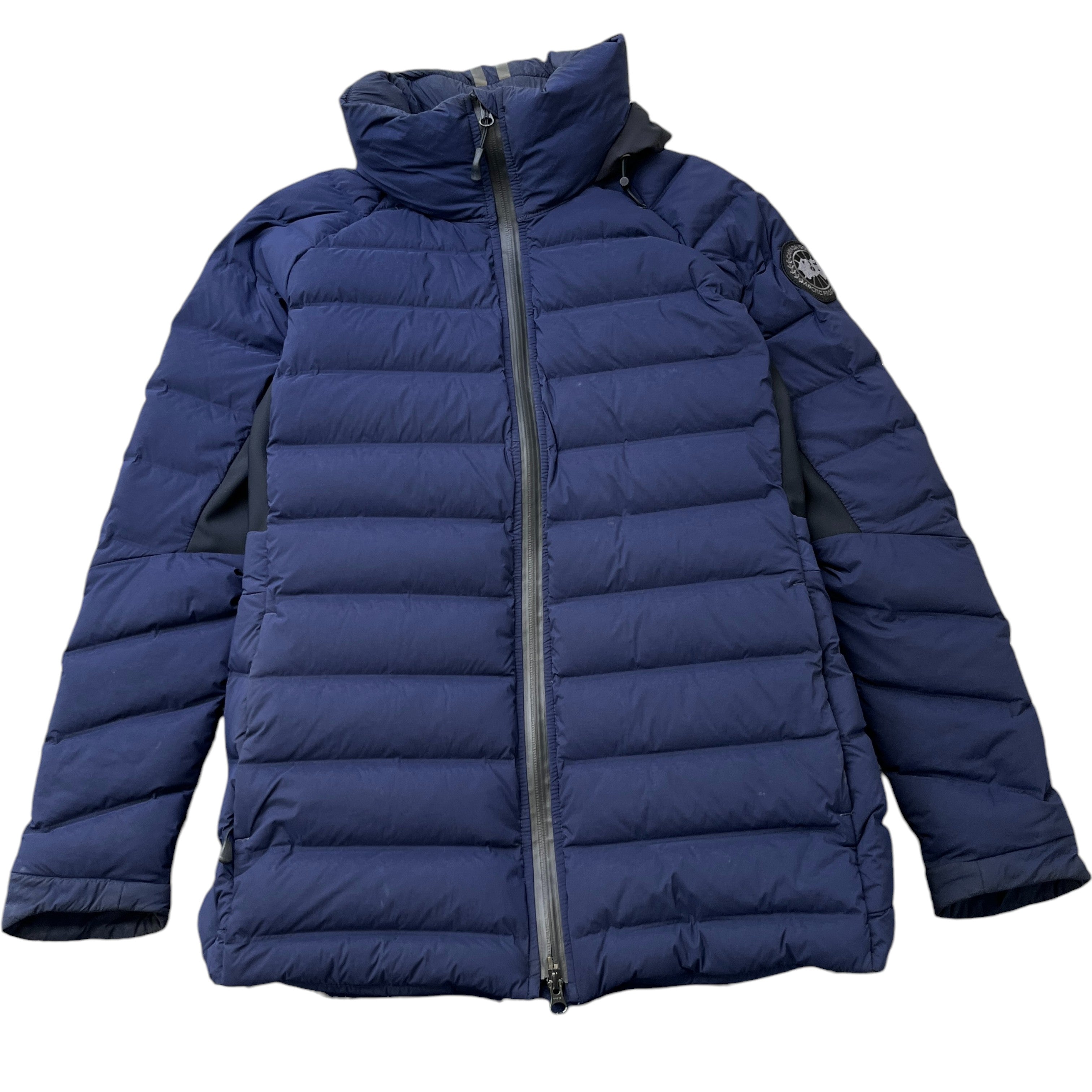 Women's Hybridge Down Jacket Blue Size M