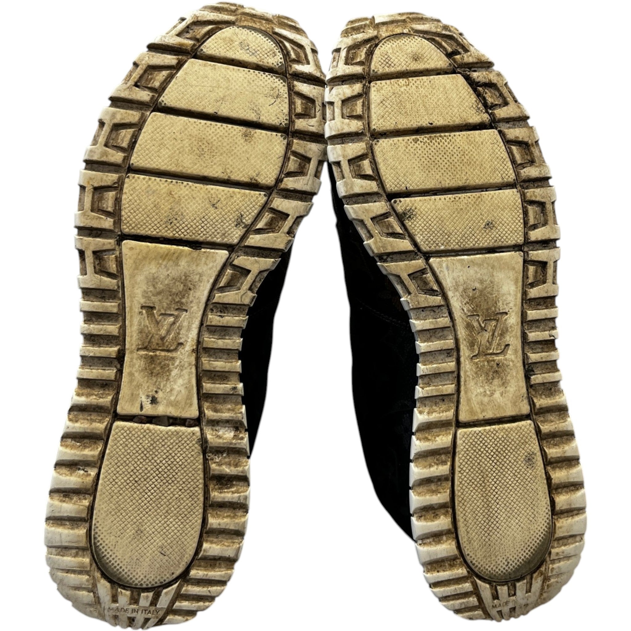 Men's Monogram Run Away Low Trainers Brown Size EU 42 / UK 8