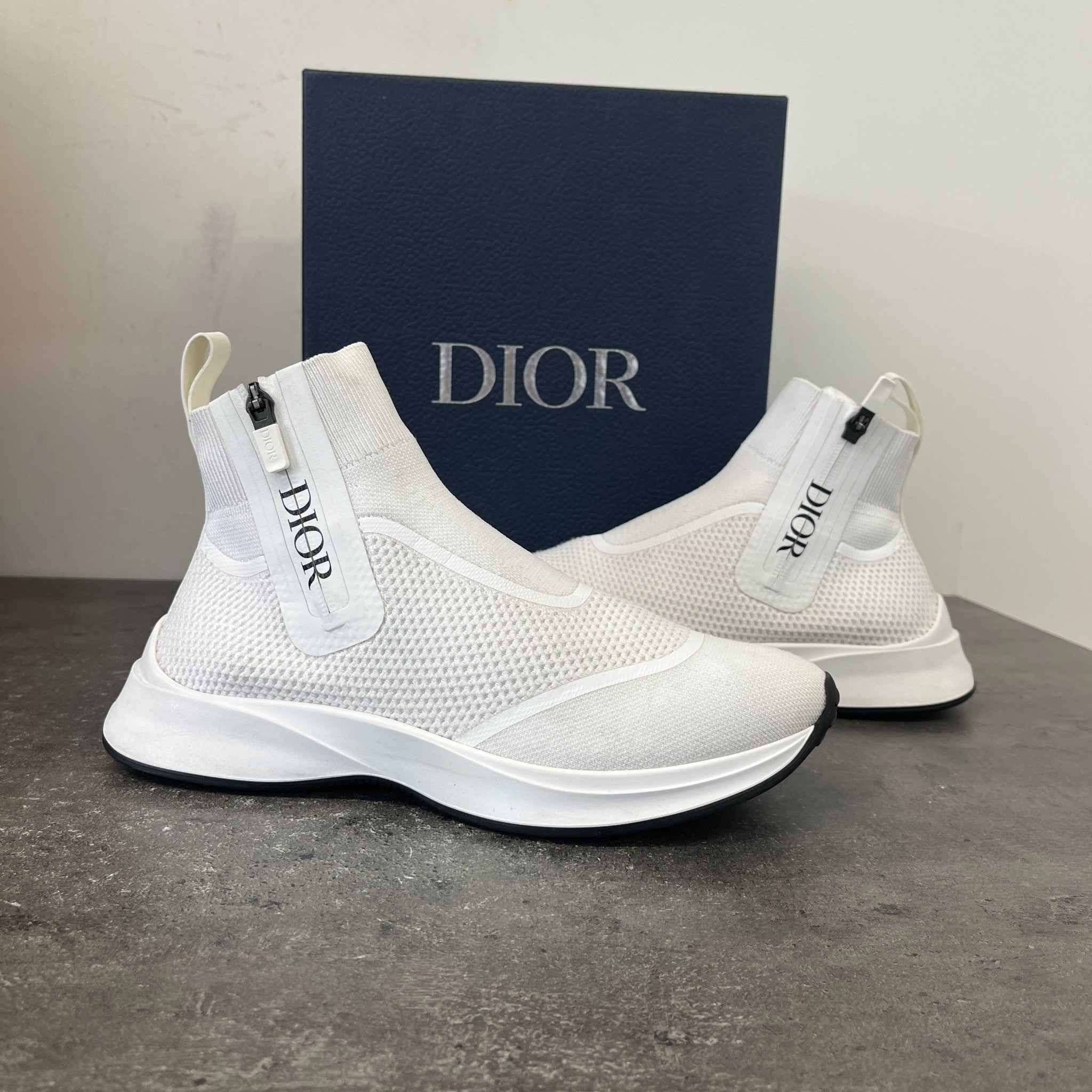 Men's B25 High Trainers White Size EU 39 / UK 5