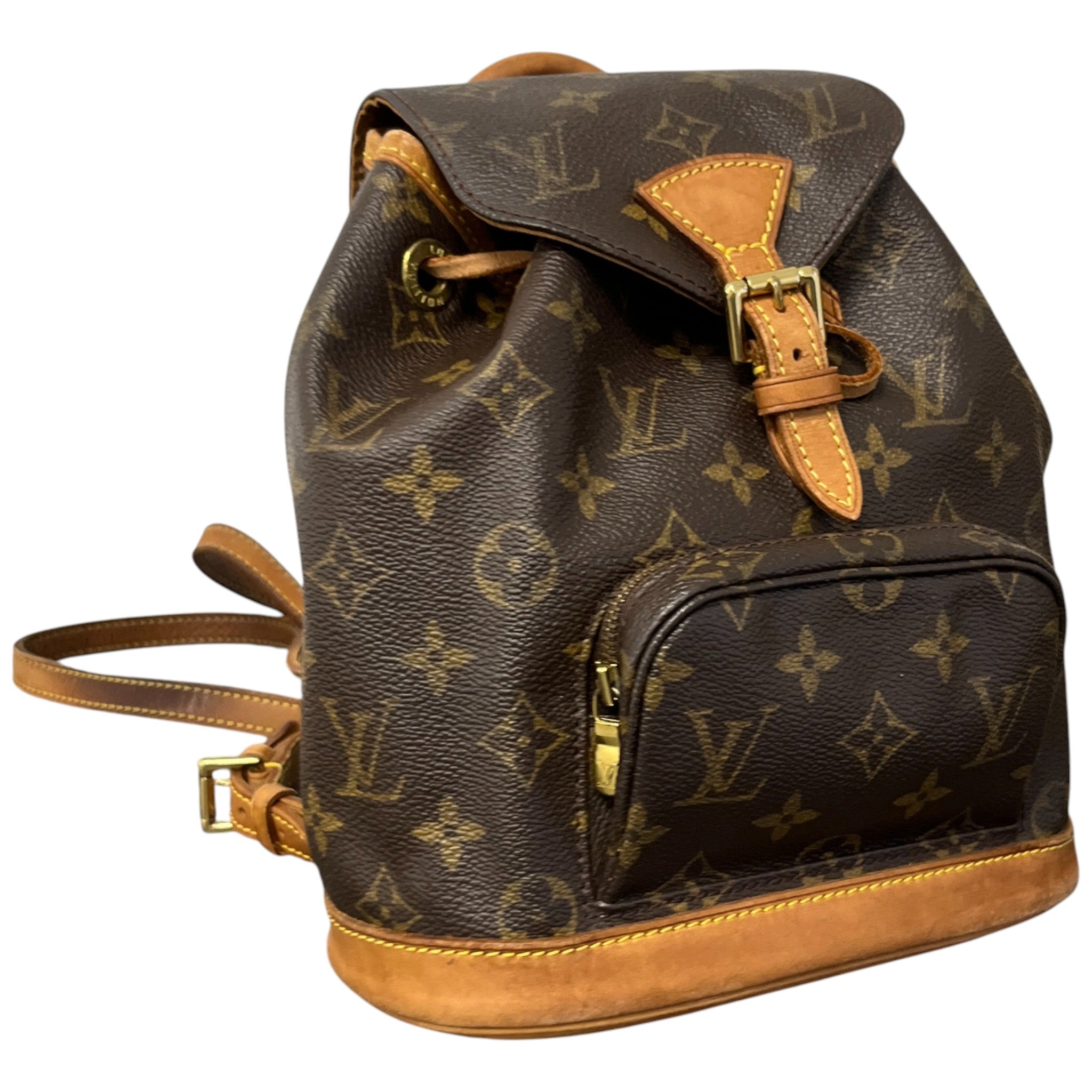 Women's Monogram Montsouris Mini Bag Brown