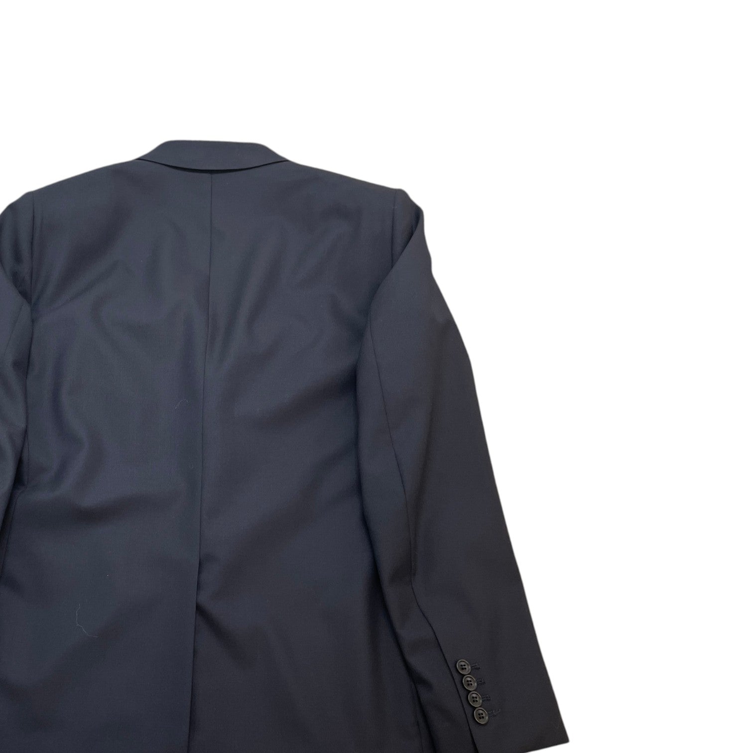 Men's Logo Patch Suit Navy Size 52R