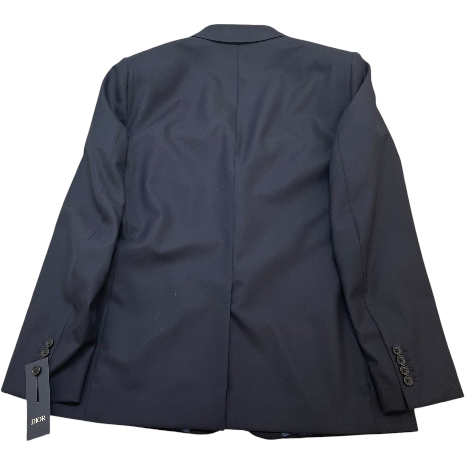 Men's Logo Patch Suit Navy Size 52R