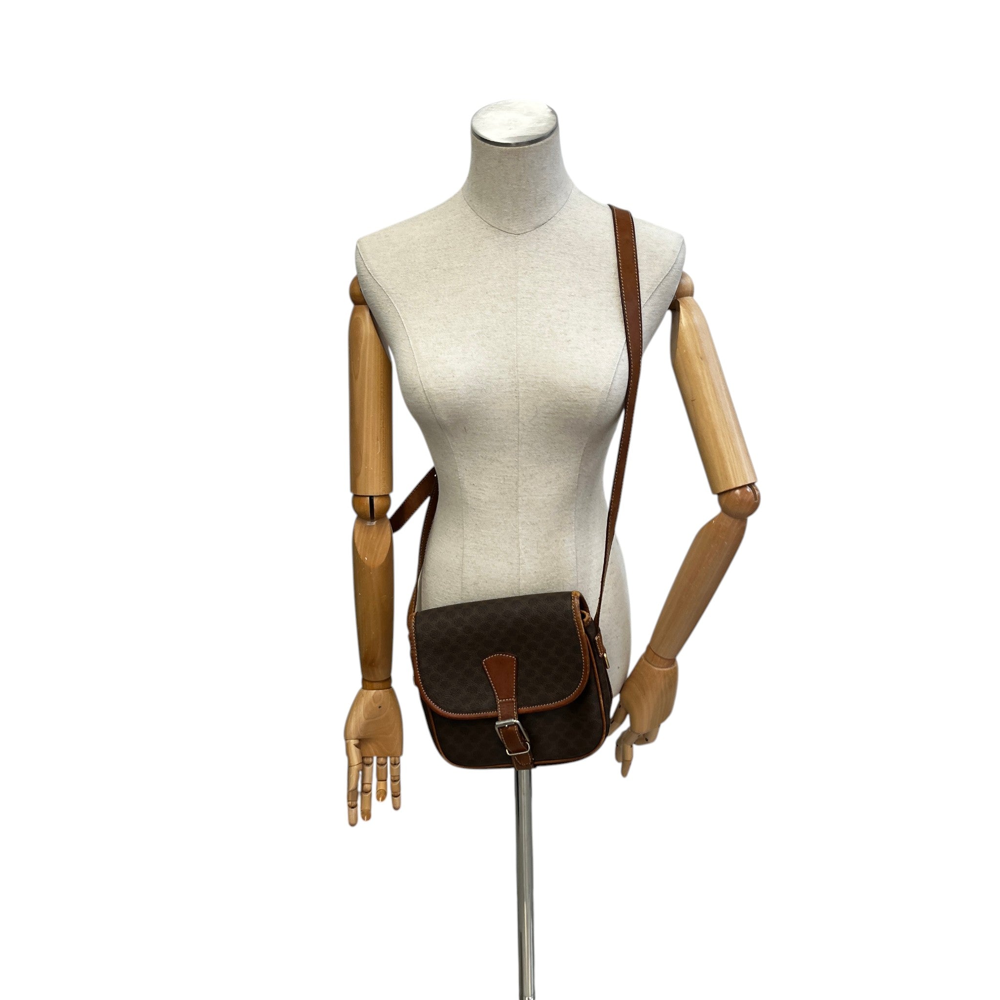 Women's Macadam Pattern Bag Brown