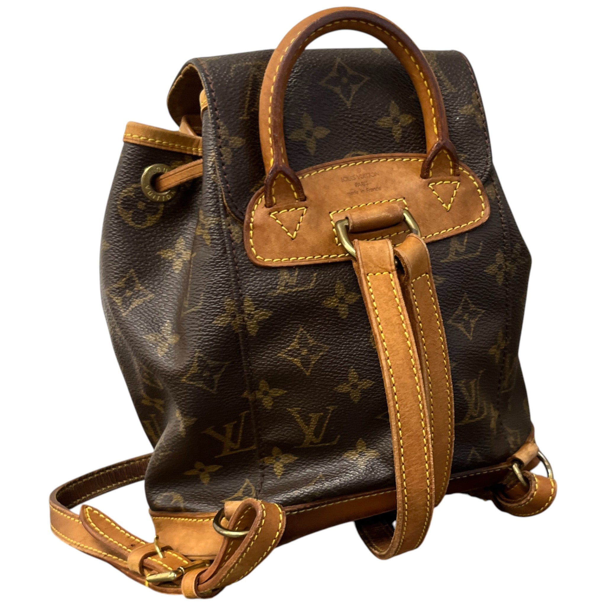 Women's Monogram Montsouris Mini Bag Brown