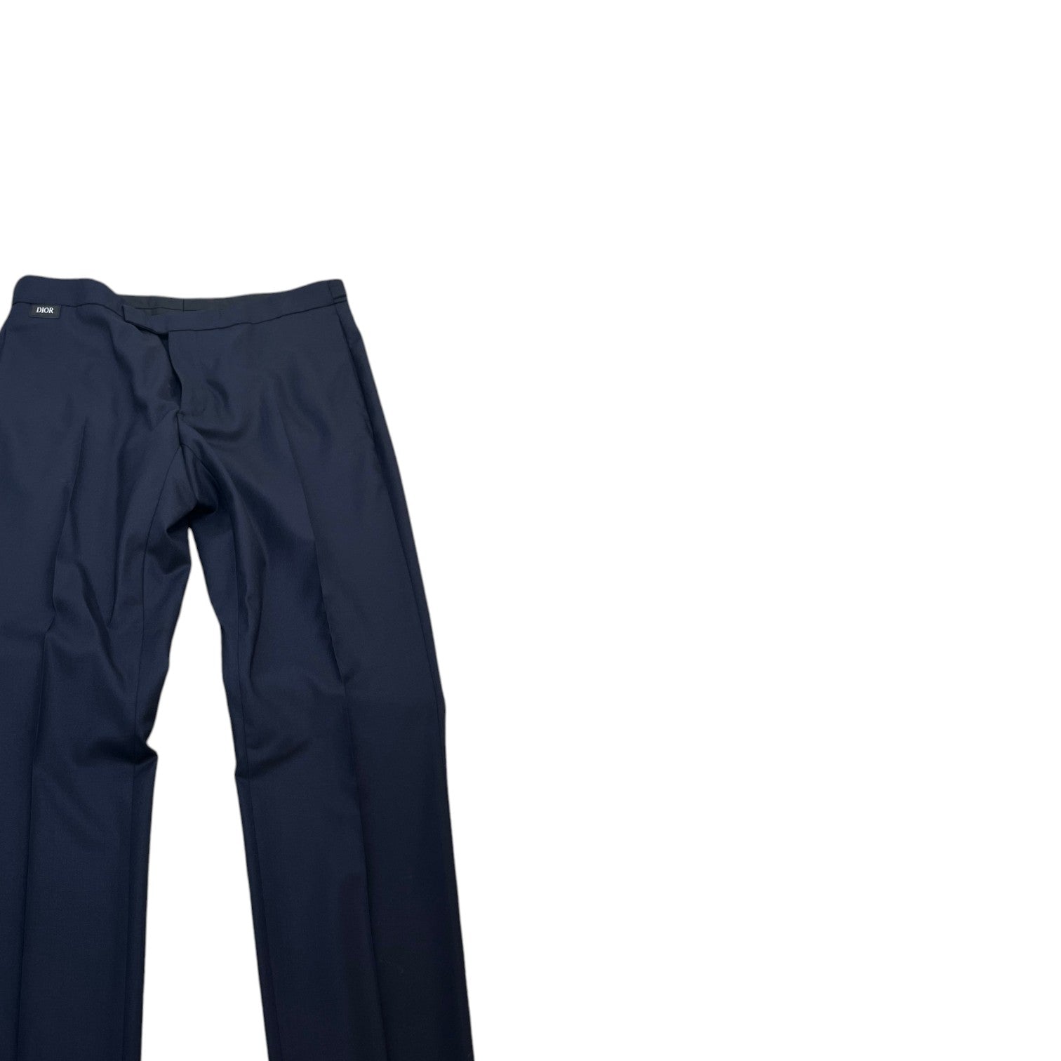 Men's Logo Patch Suit Navy Size 52R
