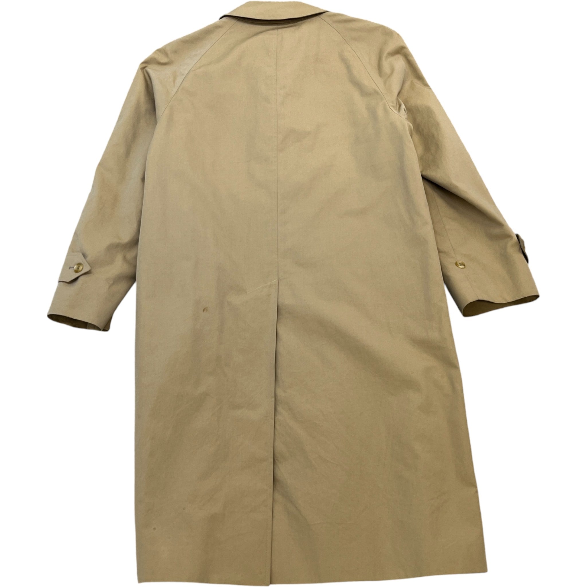 Men's Vintage Trench Jacket Tan Size M