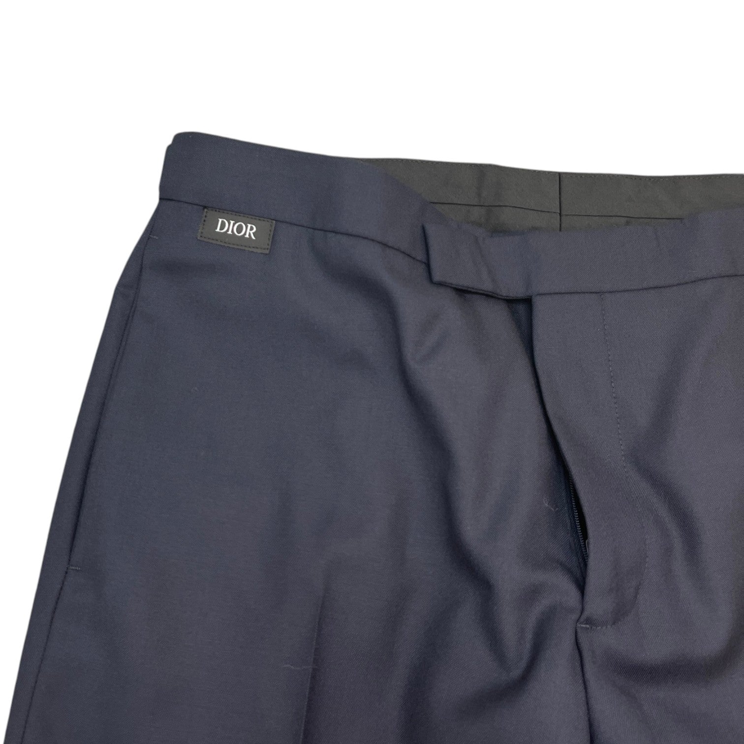 Men's Logo Patch Suit Navy Size 52R