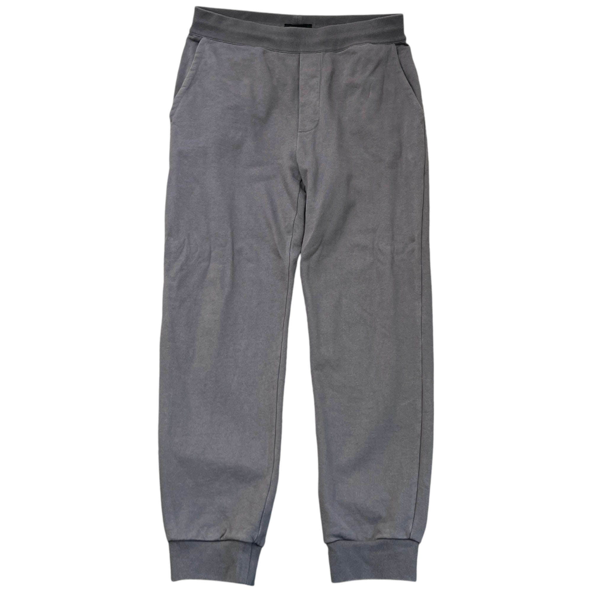 Men's Logo Print Joggers Grey Size M