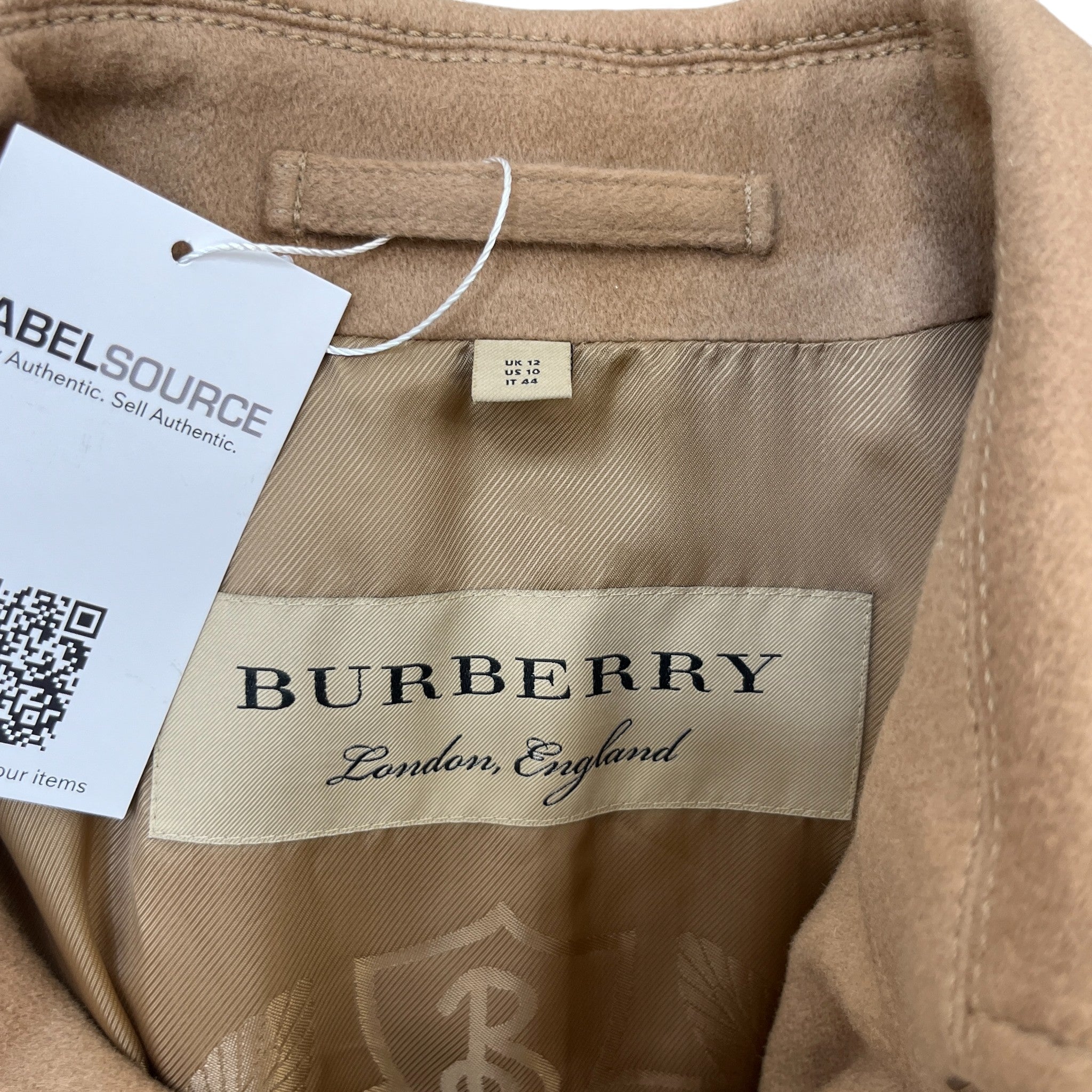 Women's Kensington Jacket Tan Size 44 / UK 12