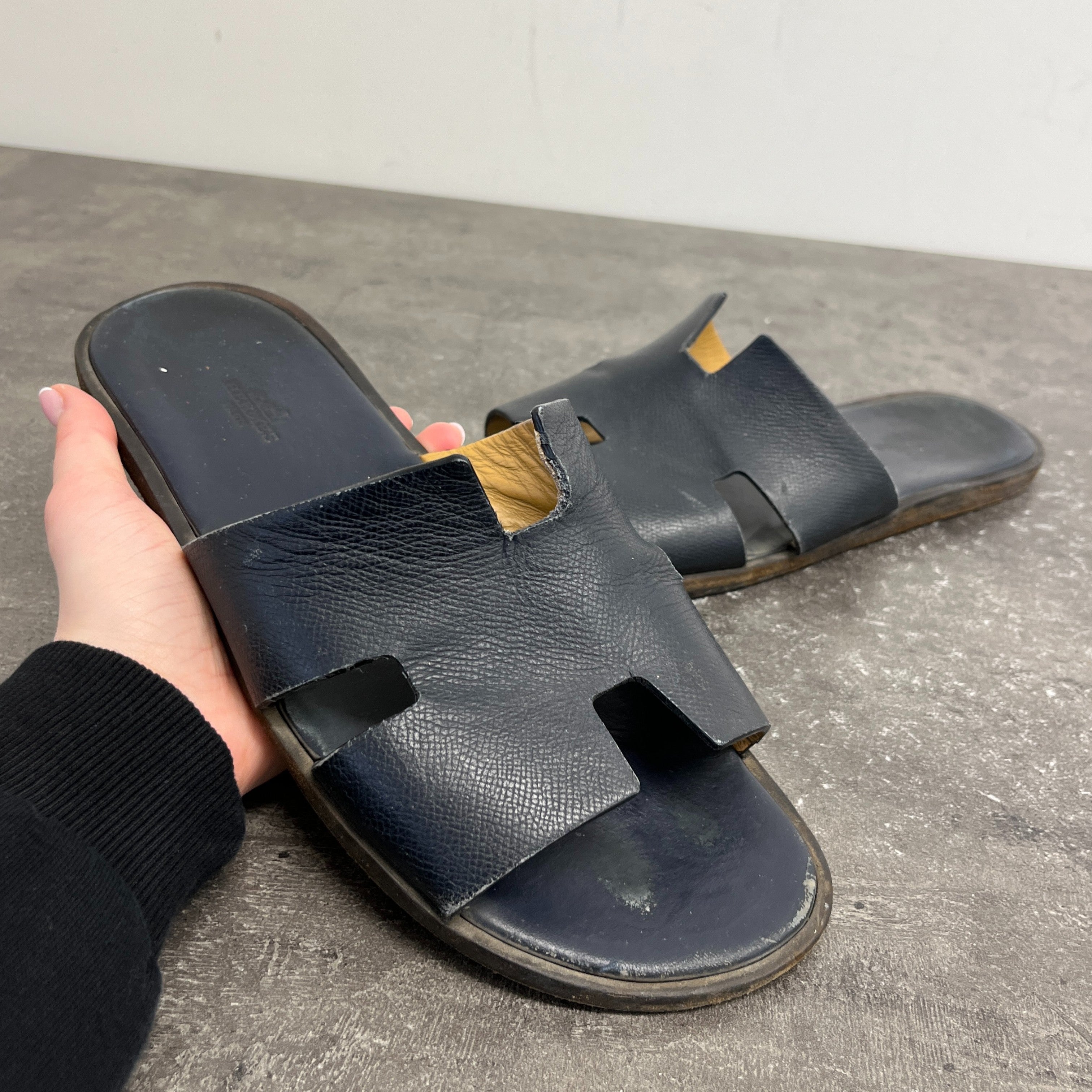 Men's Izmir Sandals Navy Size EU 43.5 / UK 9.5