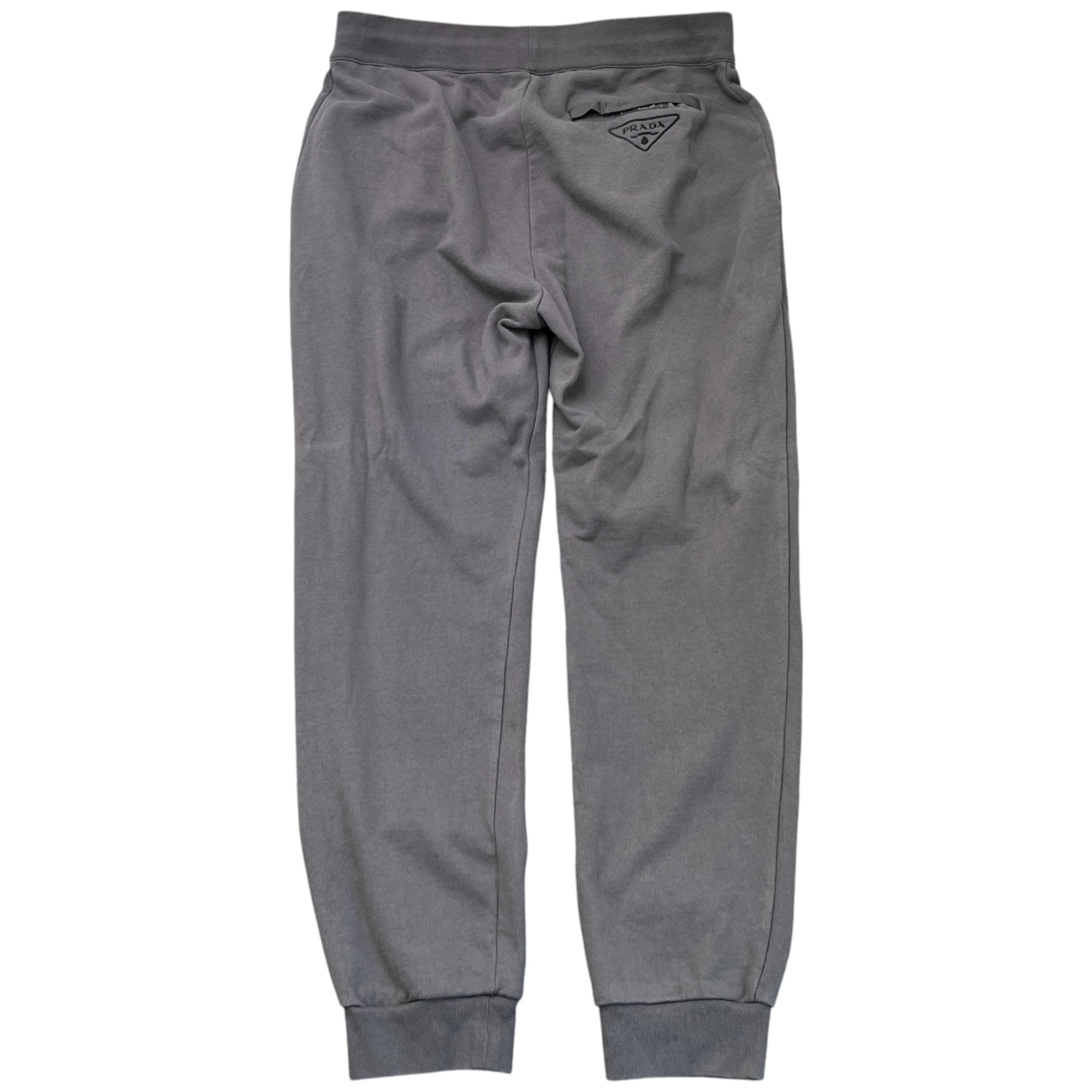 Men's Logo Print Joggers Grey Size M