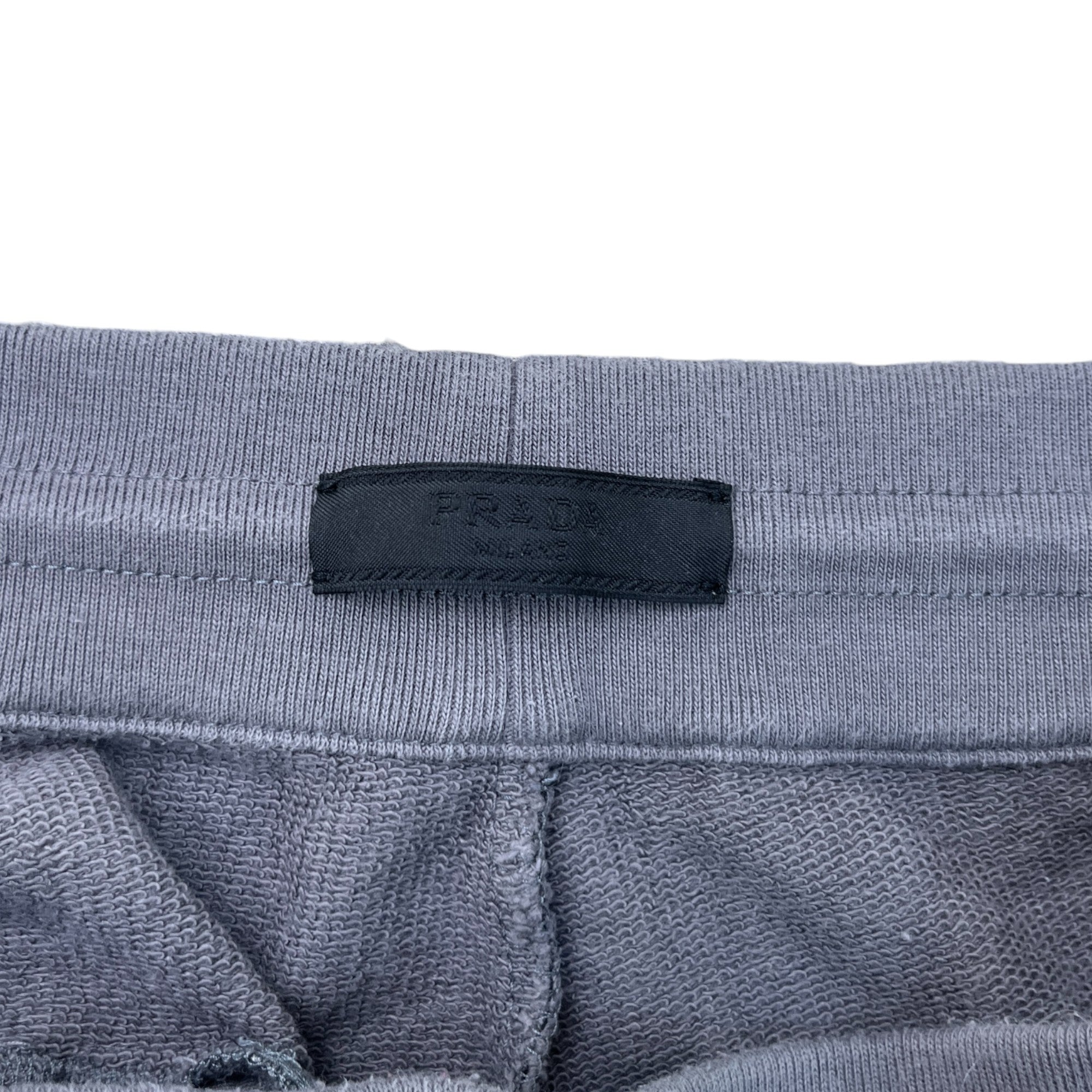 Men's Logo Print Joggers Grey Size M
