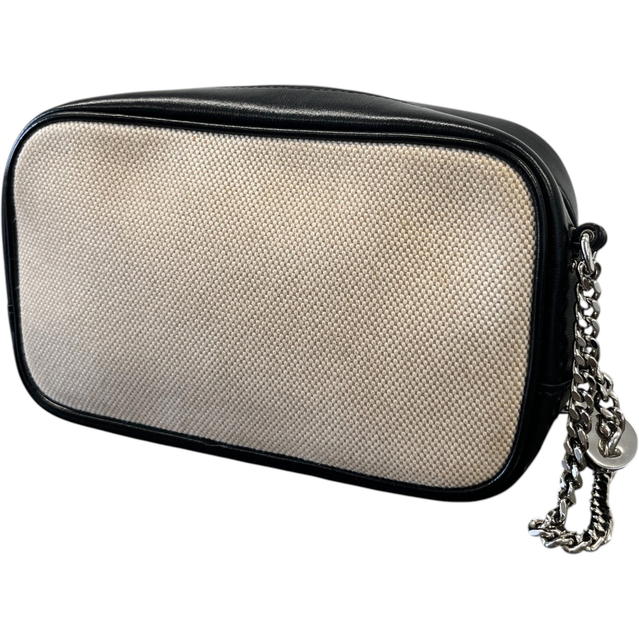 Women's Mini Lou Linen Camera Bag Black