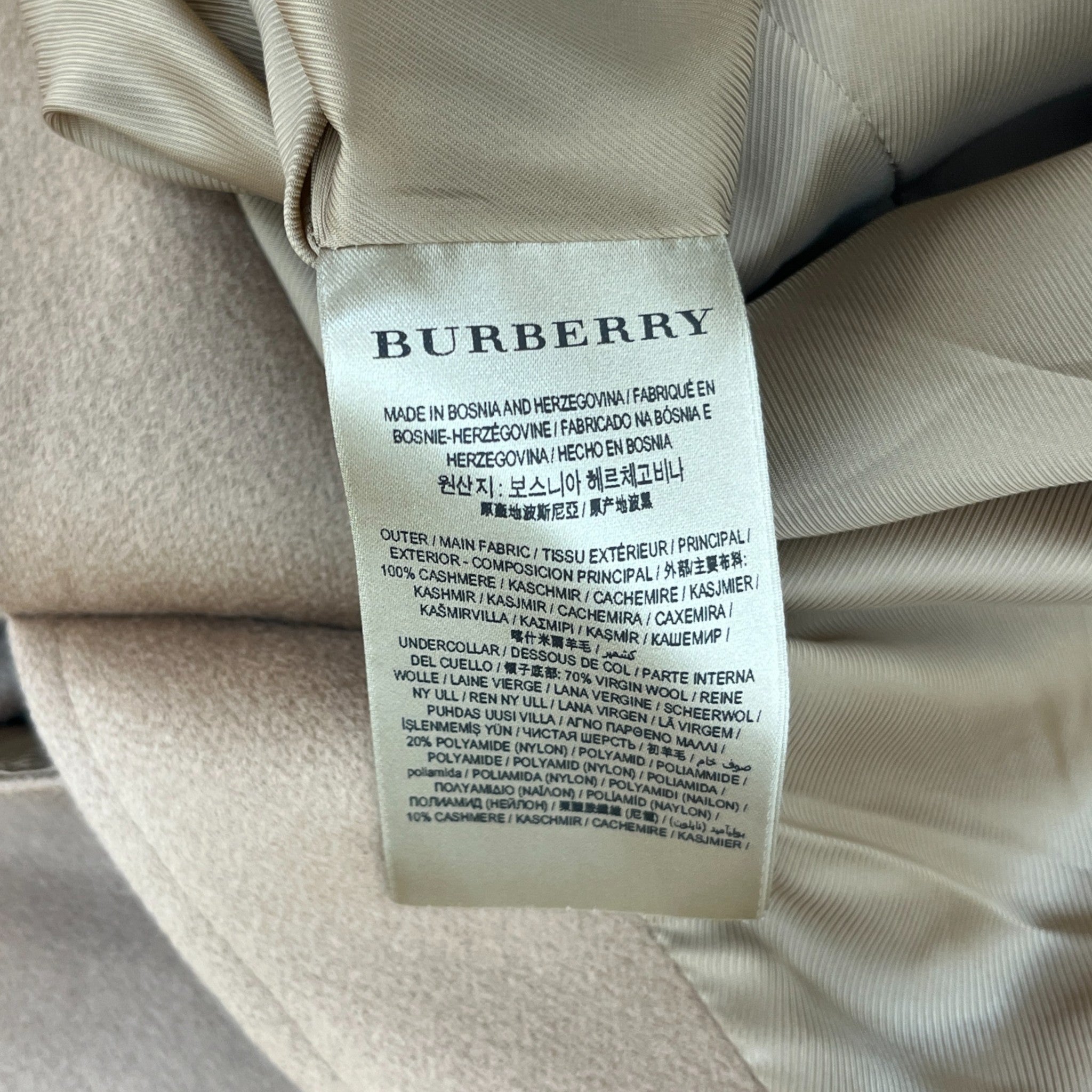 Women's Kensington Jacket Tan Size 44 / UK 12